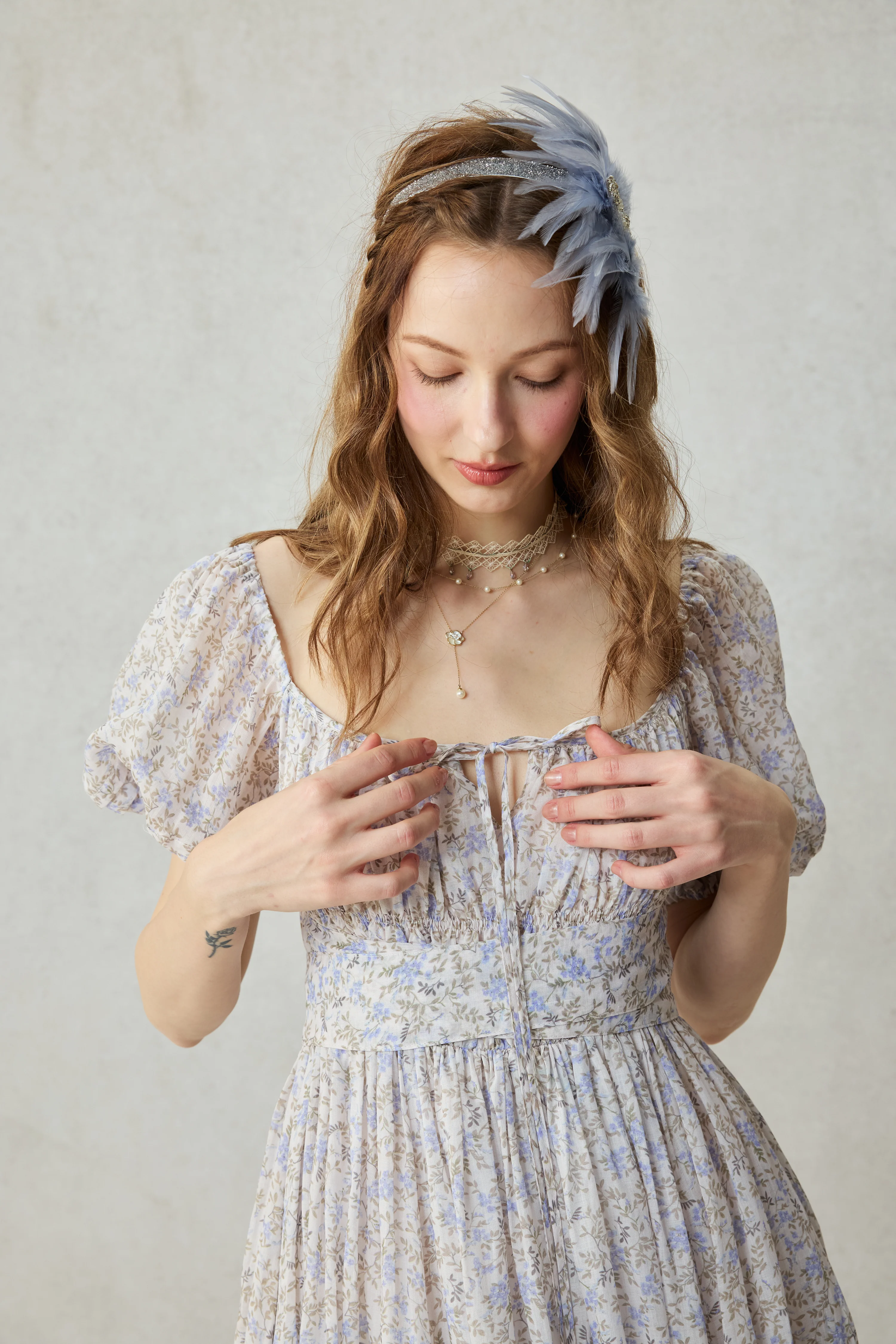 Alice 19 | Floral linen dress - Image 7