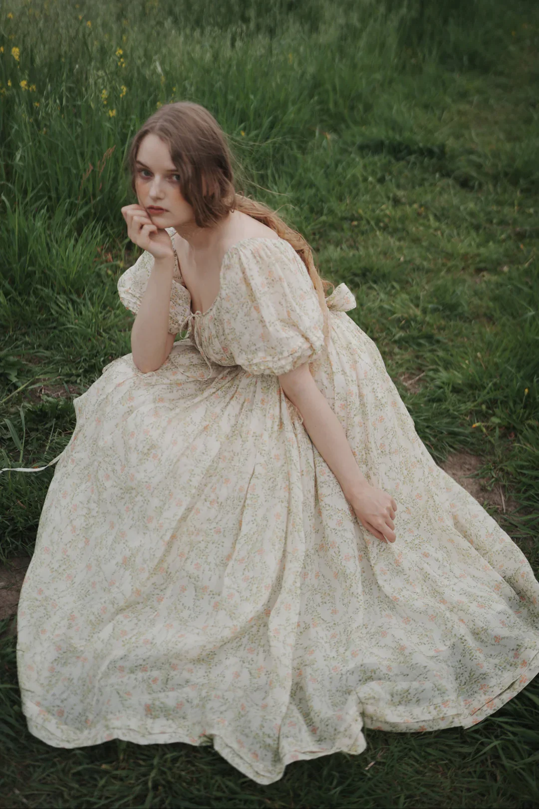 Alice 19 | Floral linen dress - Image 15