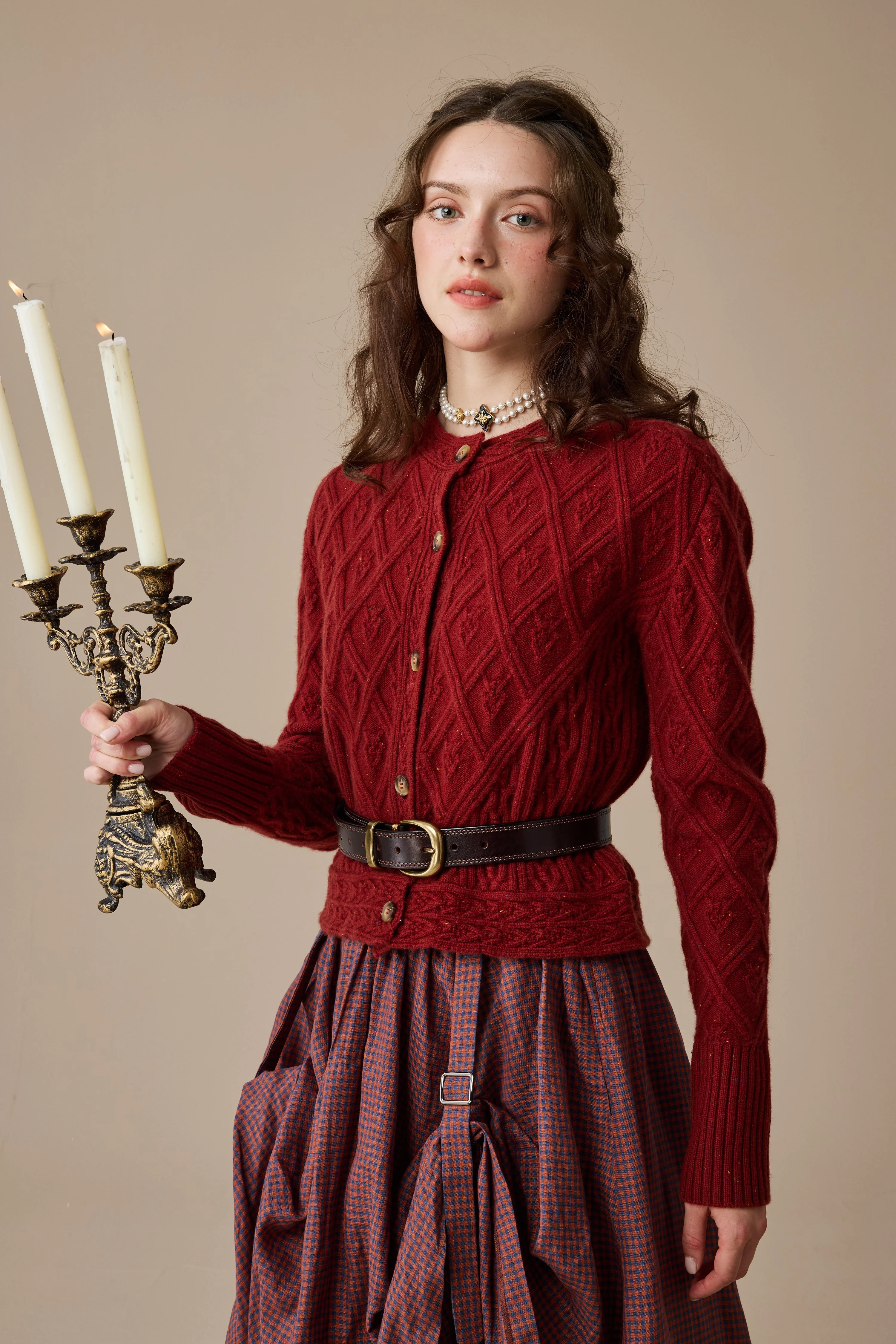 Anna 21 | Layered Linen Skirt (Adjustable) - Image 4