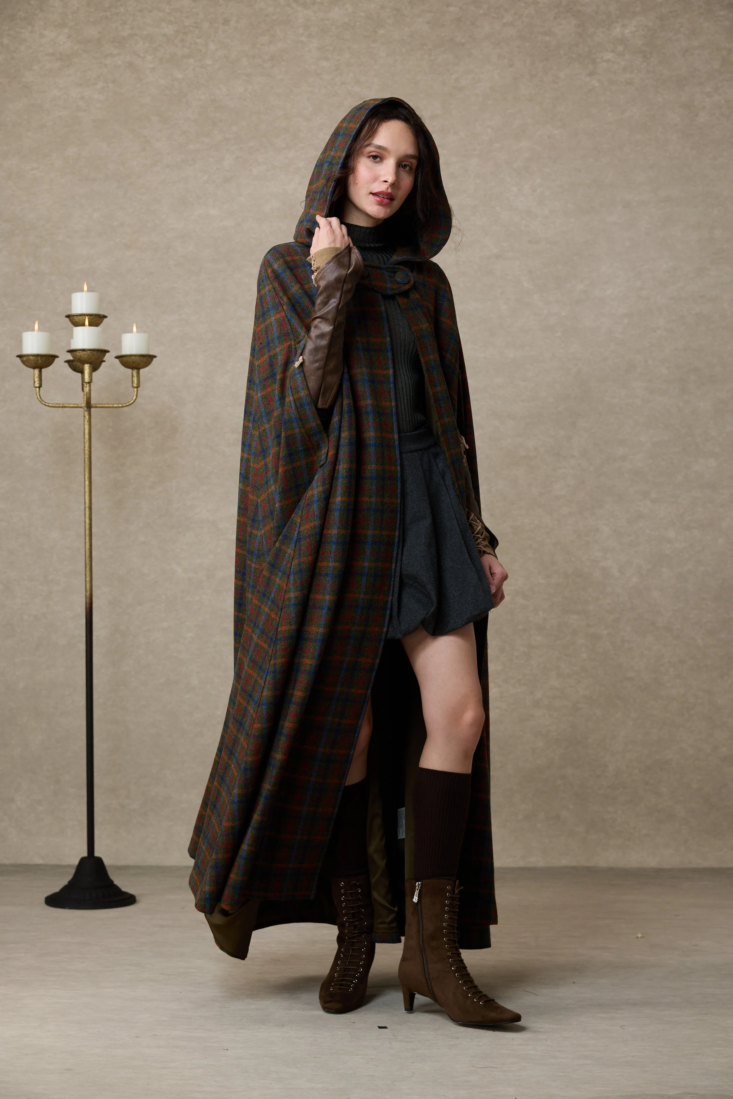 Astor 35| 100% Wool Cloak Coat - Image 7