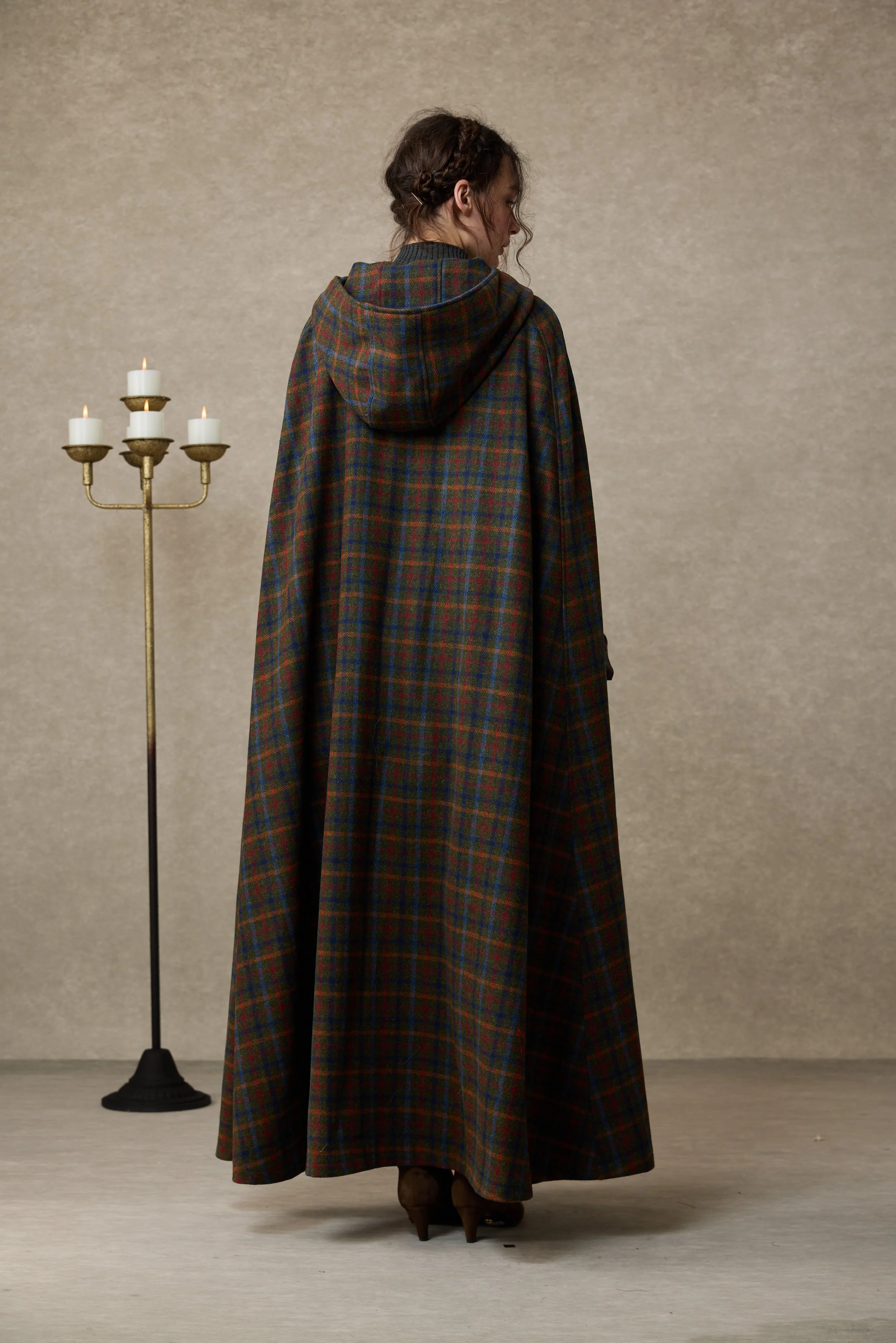 Astor 35| 100% Wool Cloak Coat - Image 8