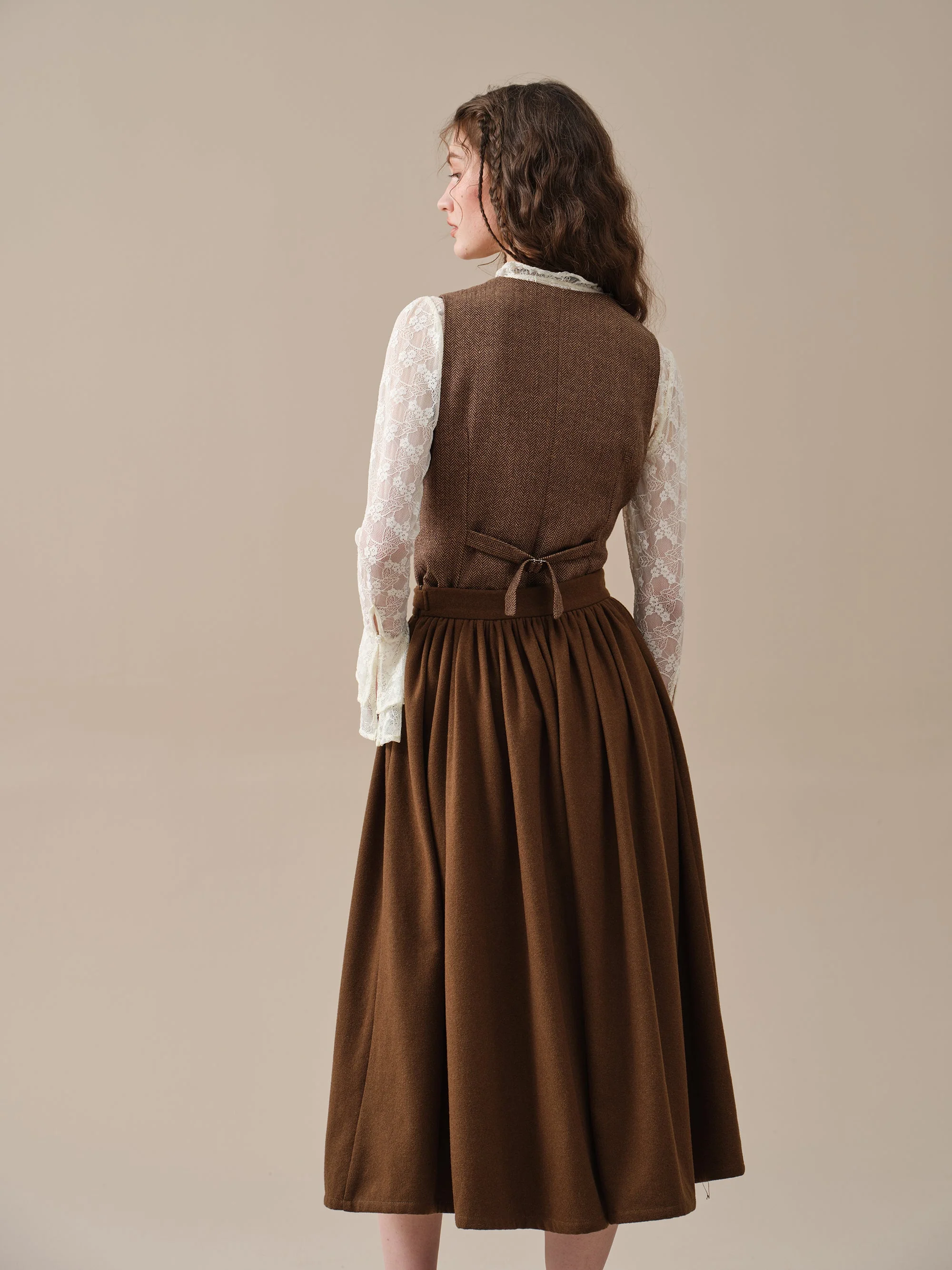Beth 13 |tied wool skirt - Image 18