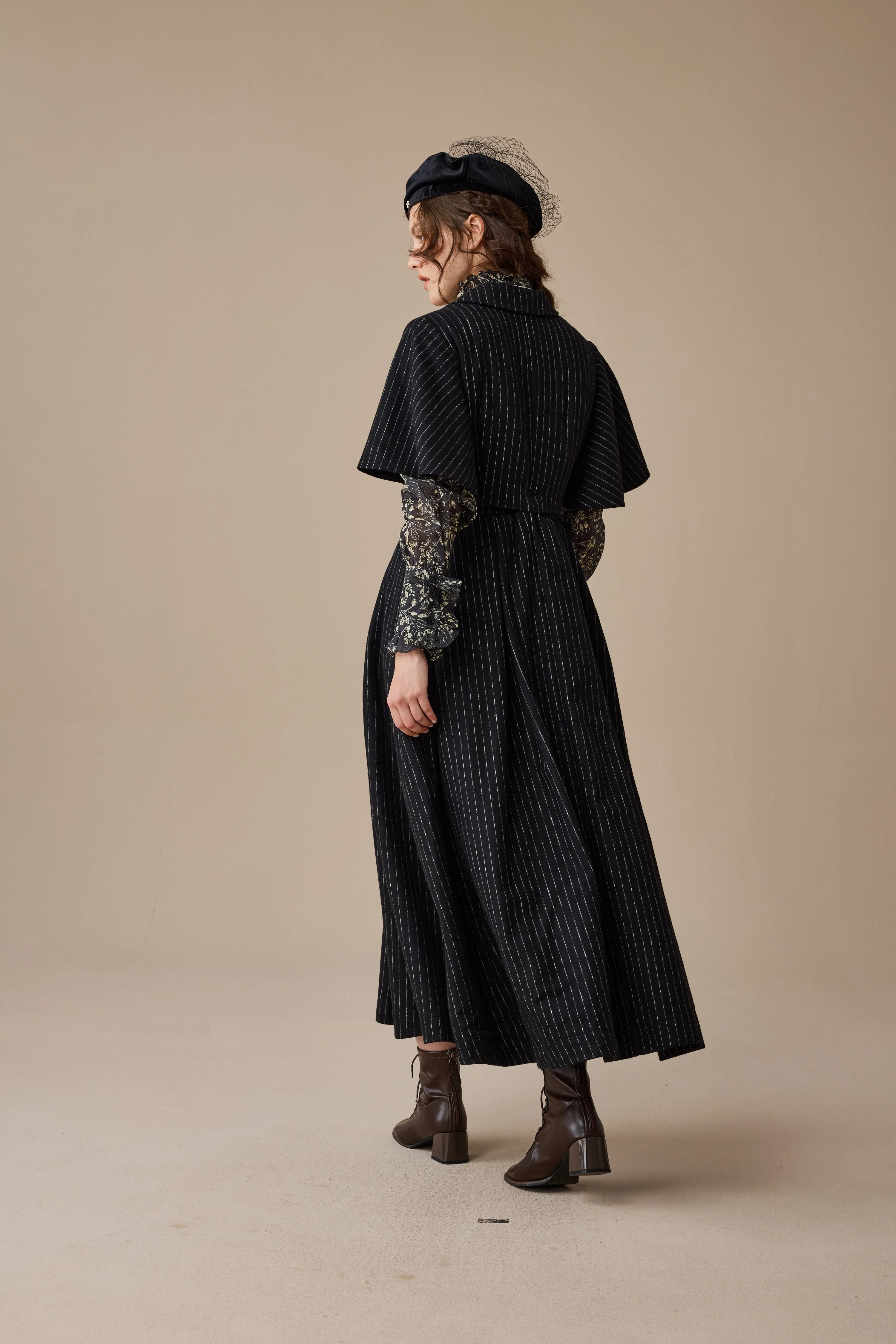 Clarise 22 |Retro Wool Skirt & Cape (2 pieces) - Image 19
