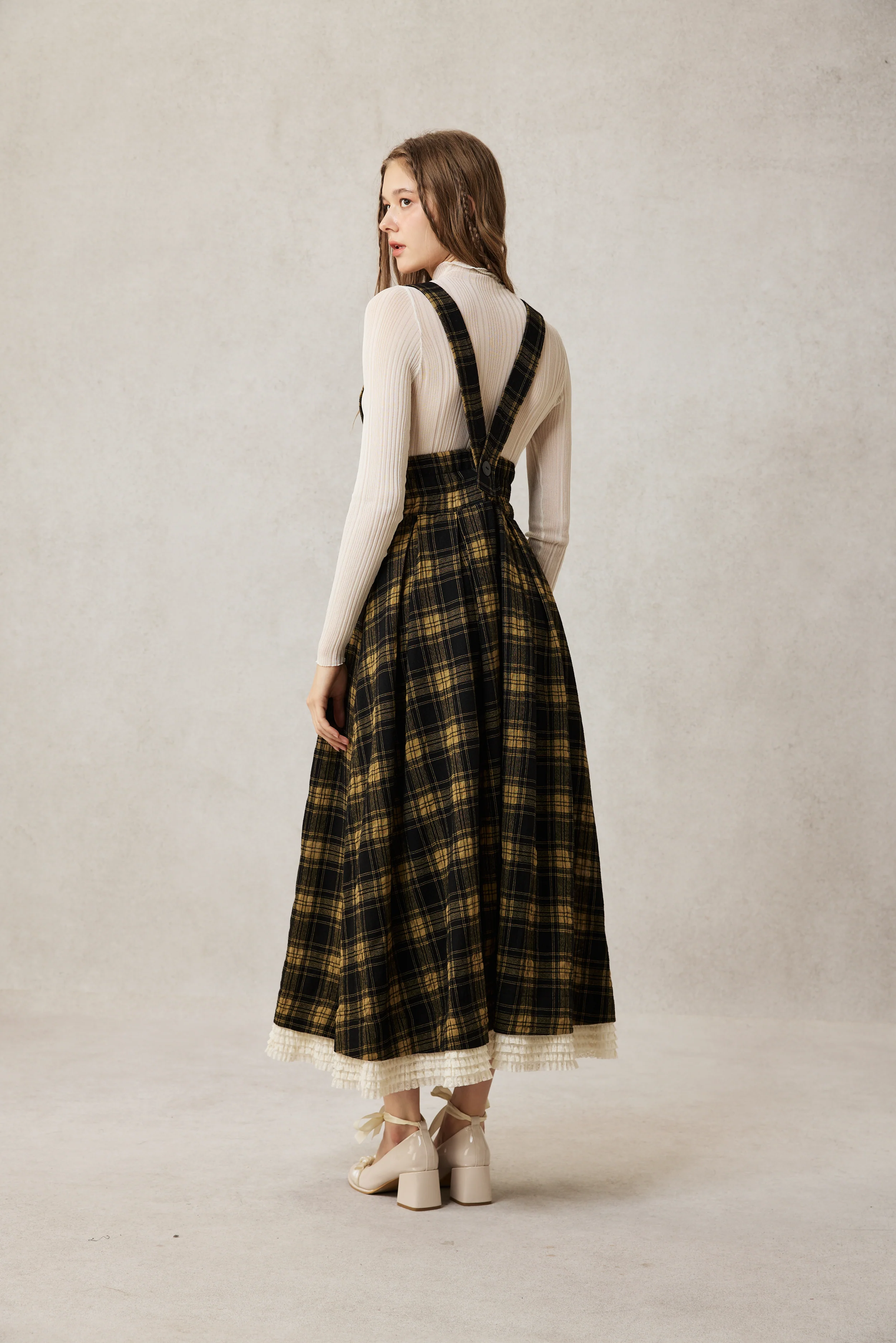 Clarise 22 |Retro Wool Skirt & Cape (2 pieces) - Image 8