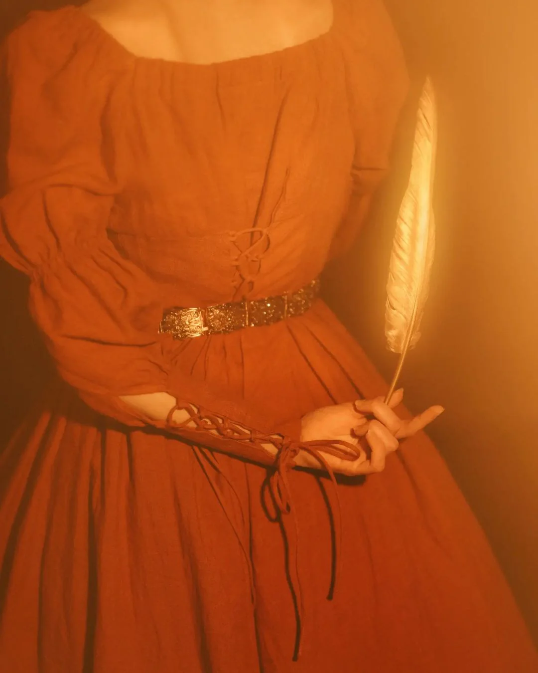 PHOENIX 24 | REGENCY LACE-UP LINEN DRESS - Image 26