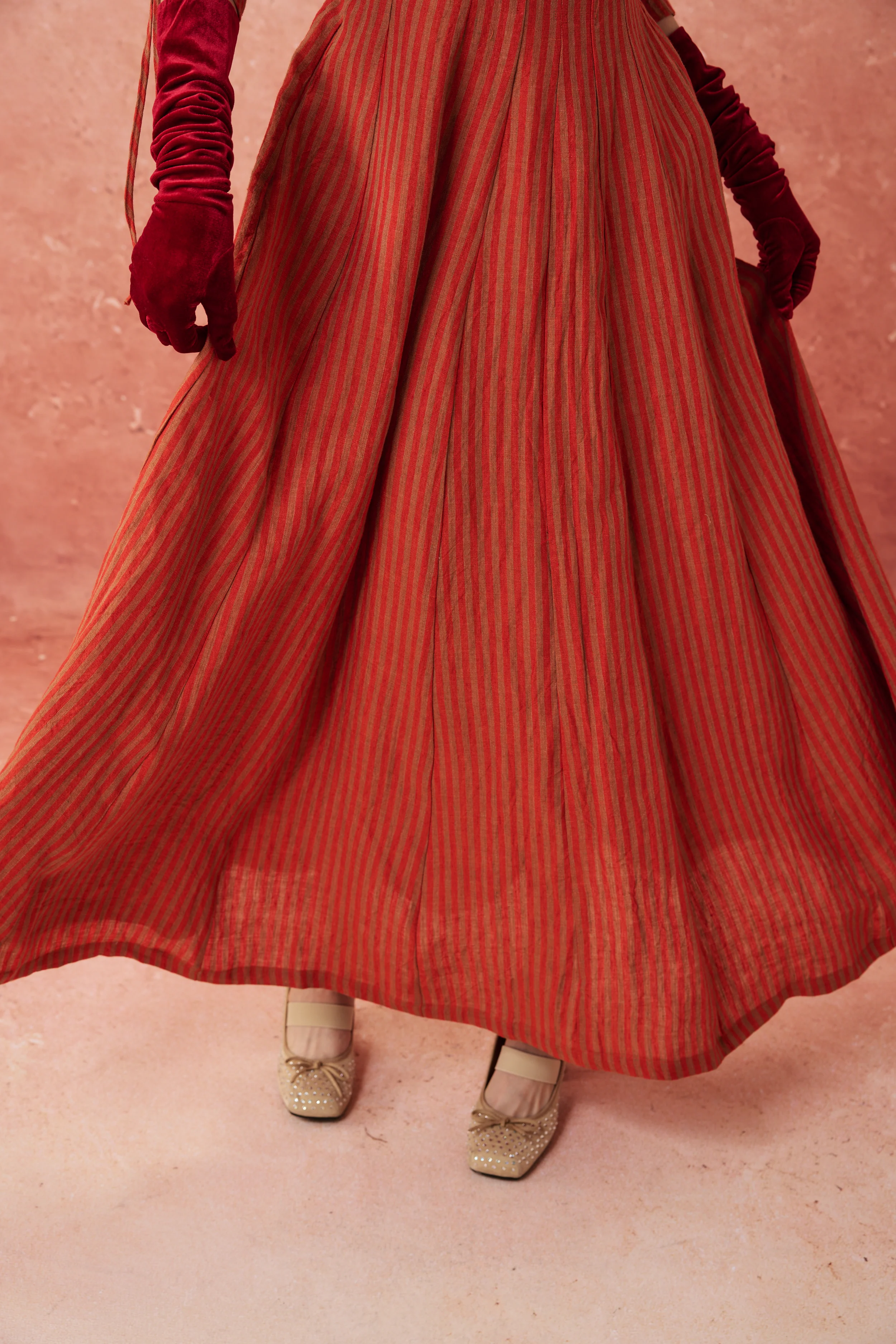 Crystal 17 | Victorian maxi linen dress - Image 17
