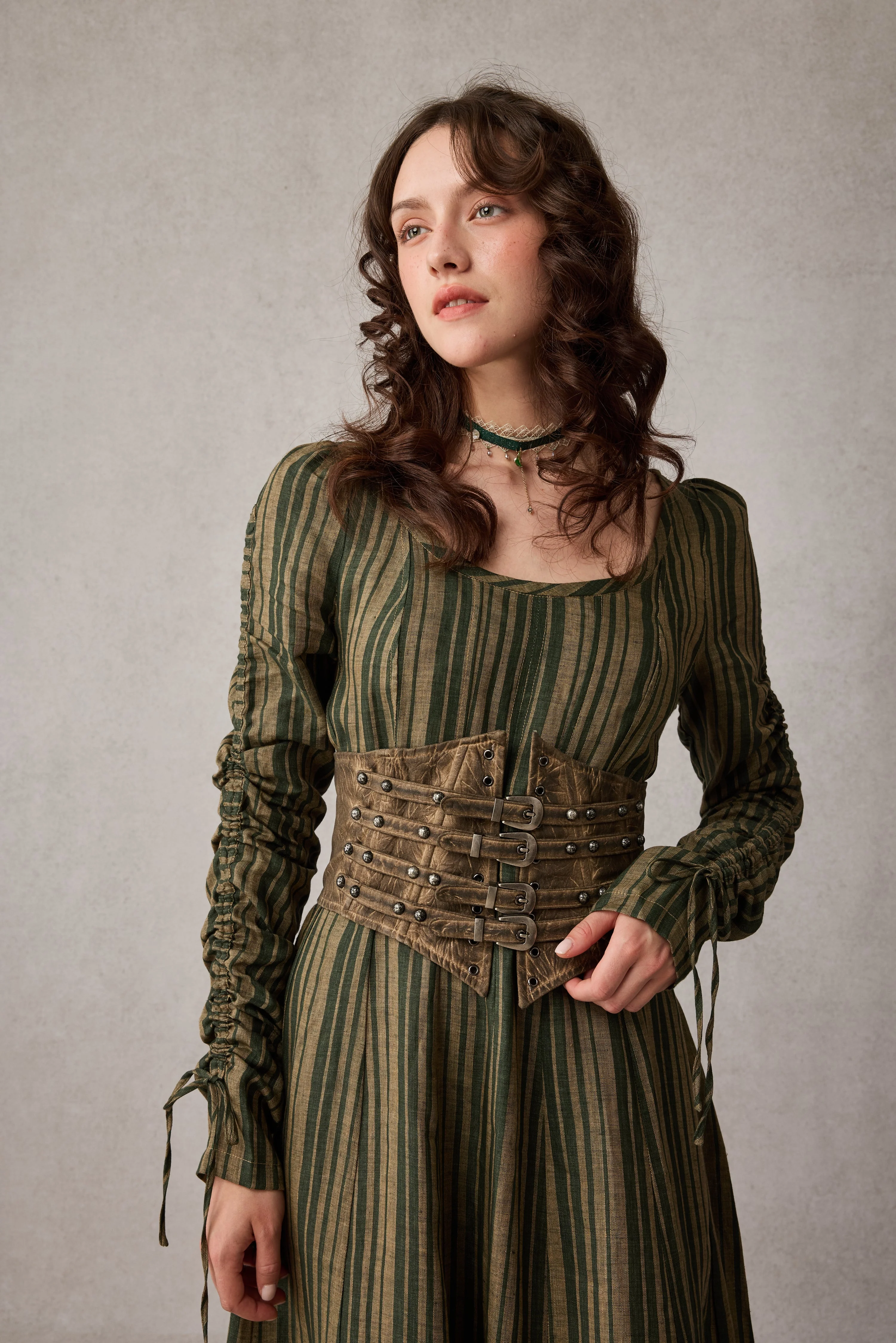 Crystal 17 | Victorian maxi linen dress - Image 22