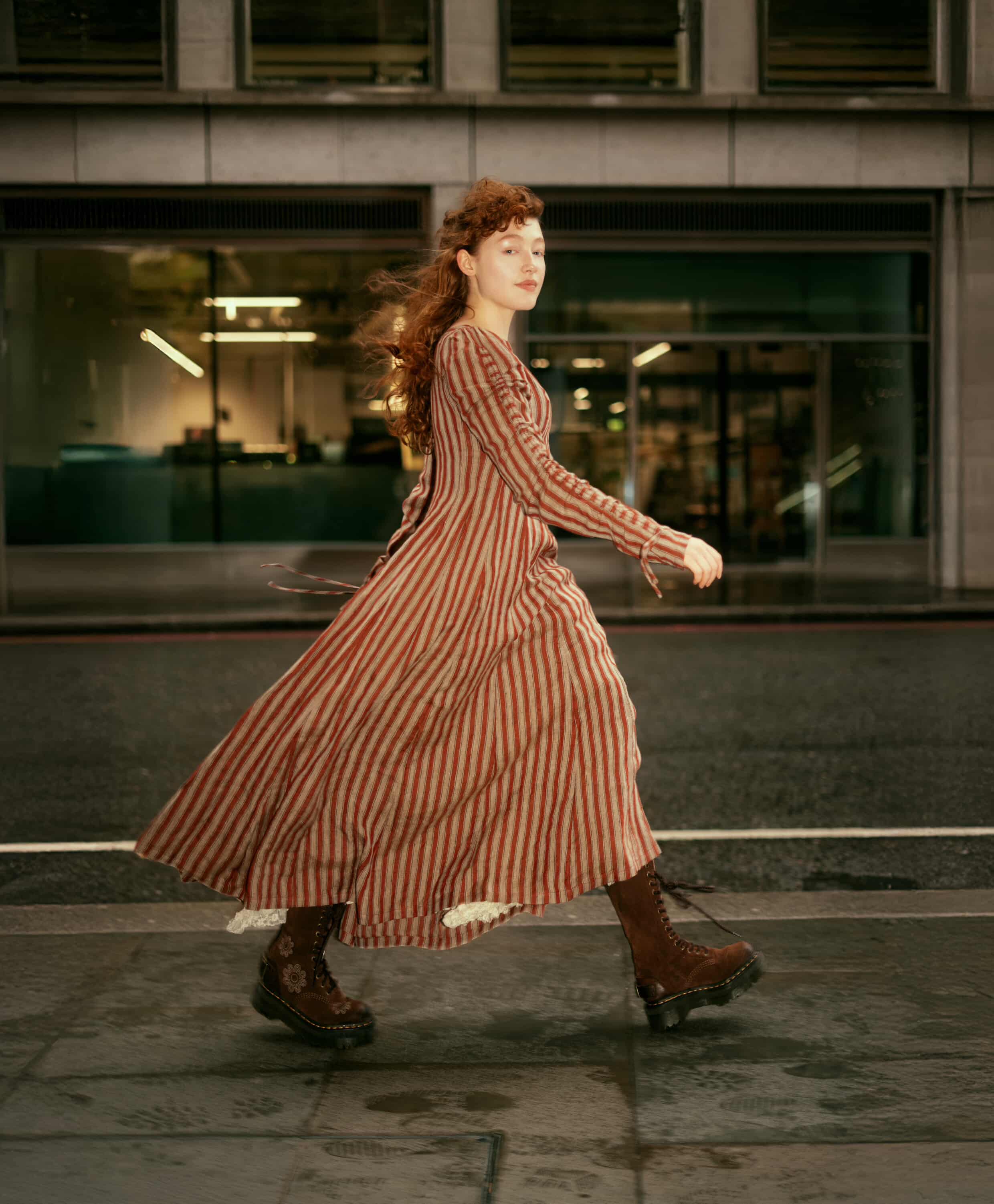 Crystal 17 | Victorian maxi linen dress - Image 2