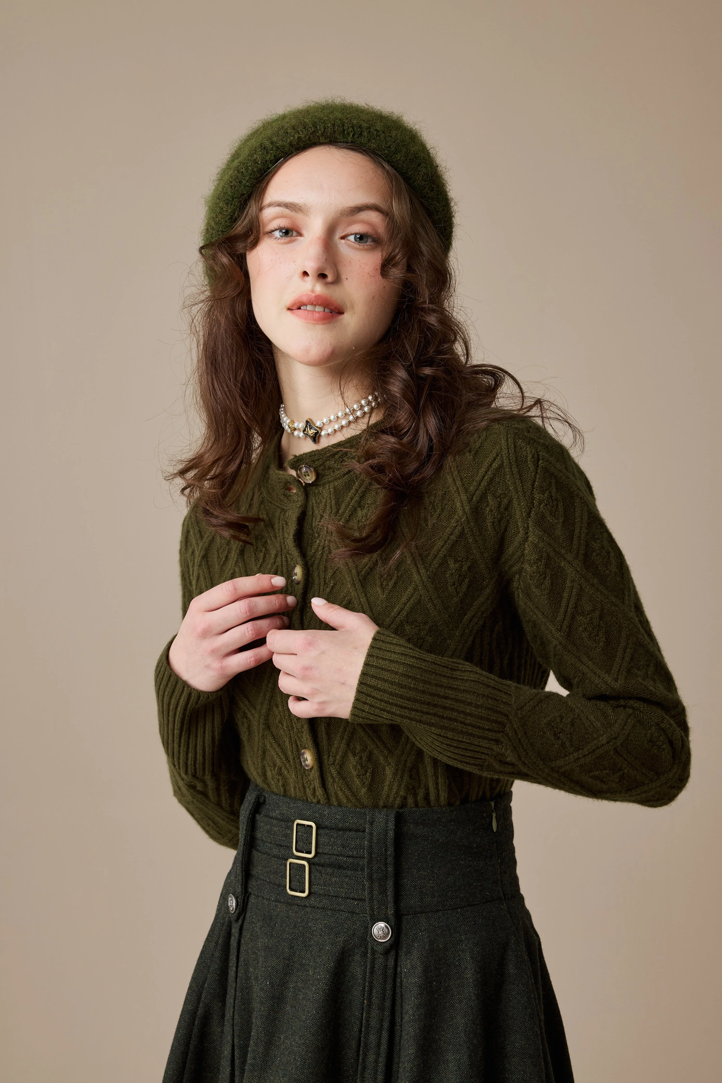 Cynthia 16 | Adjustable wool skirt - Image 13