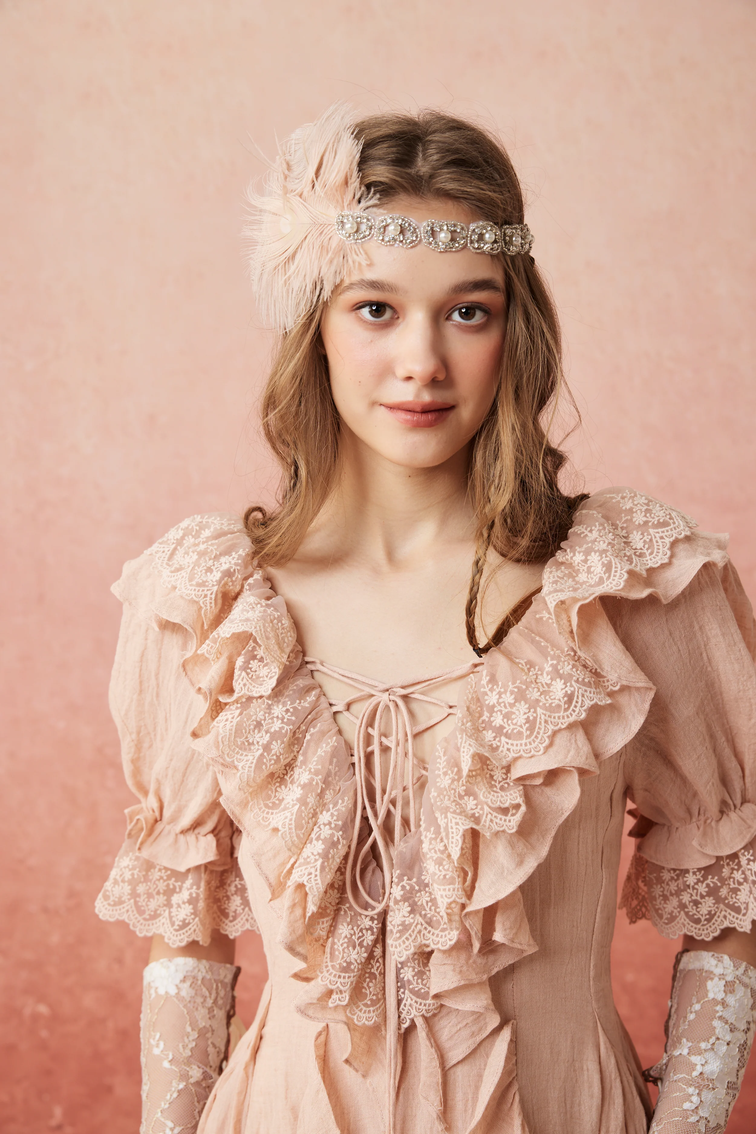 Dewdrops 16 | Maxi Linen Dress Gown - Image 31