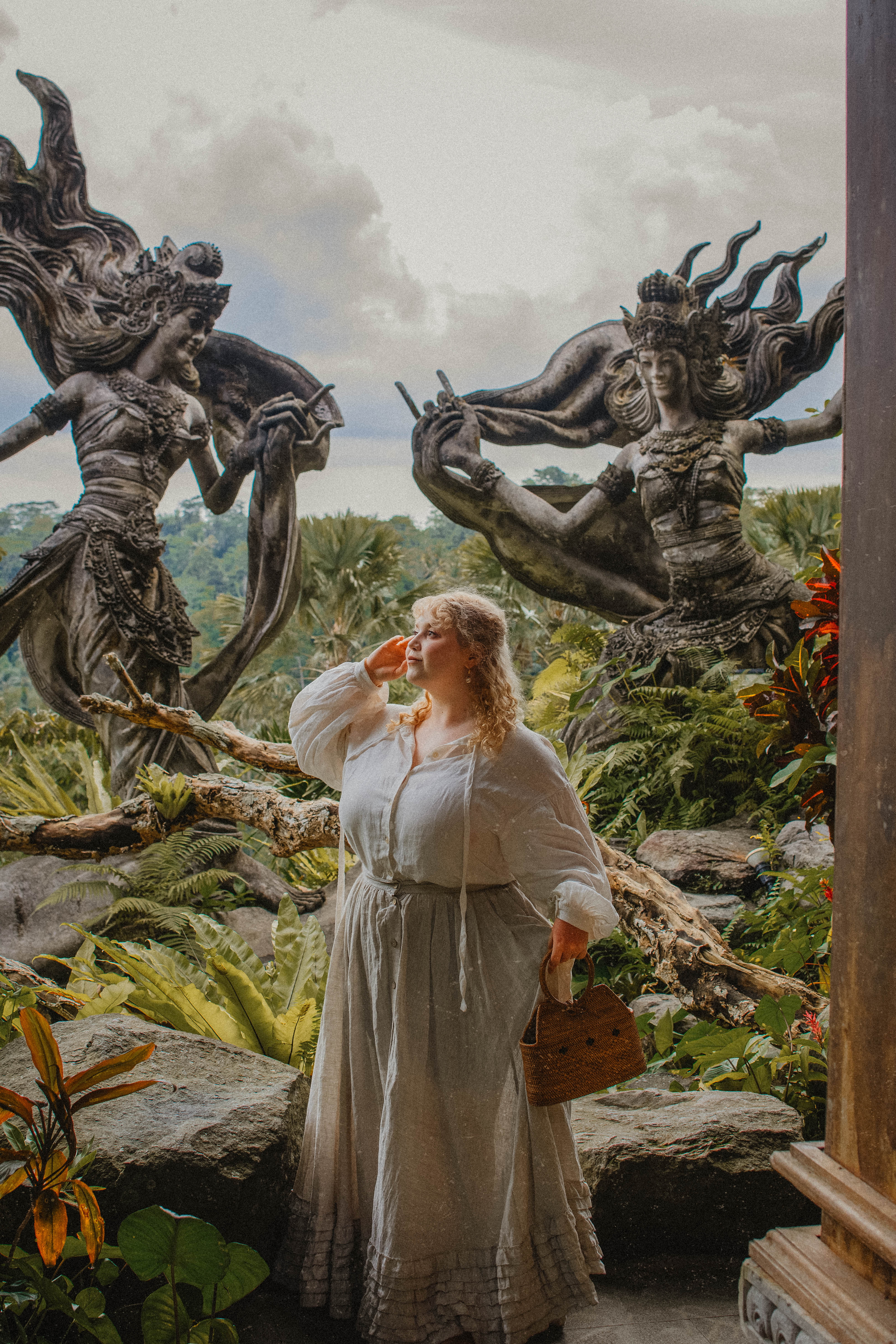 Dorothy 27 | Ruffled maxi linen skirt - Image 6