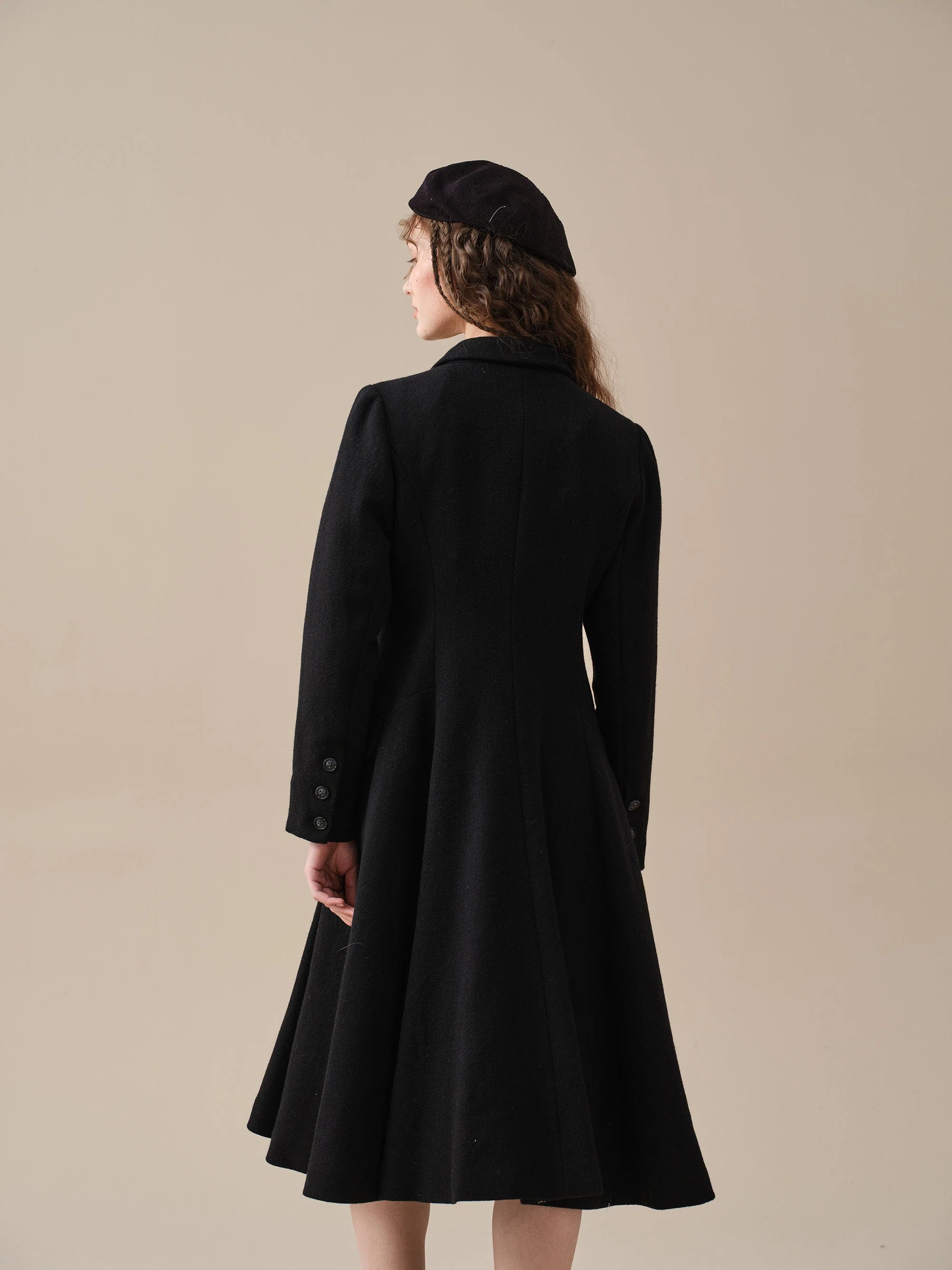 The Roman Holiday 17 | 100% wool classic coat - Image 10
