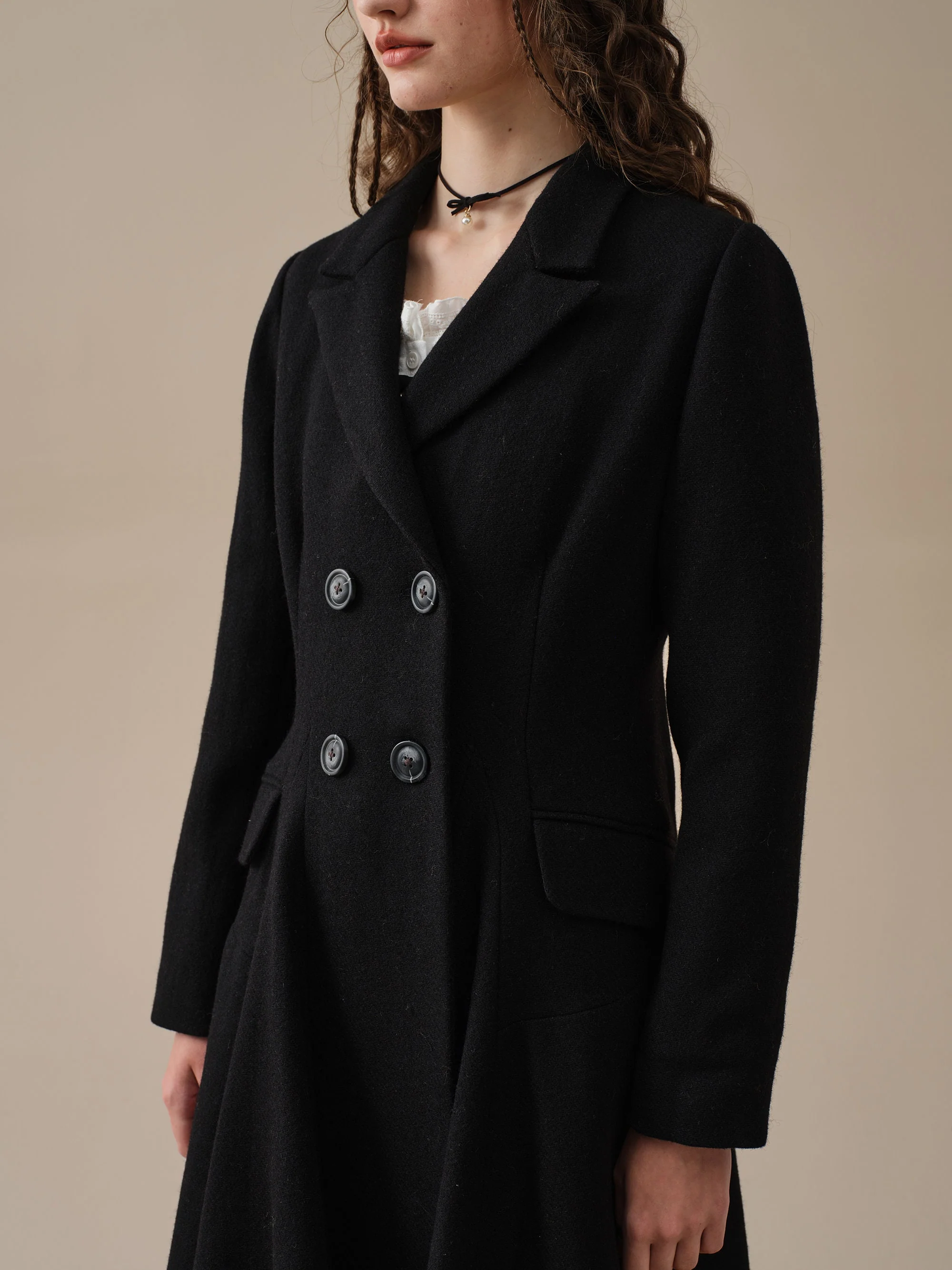 The Roman Holiday 17 | 100% wool classic coat - Image 6
