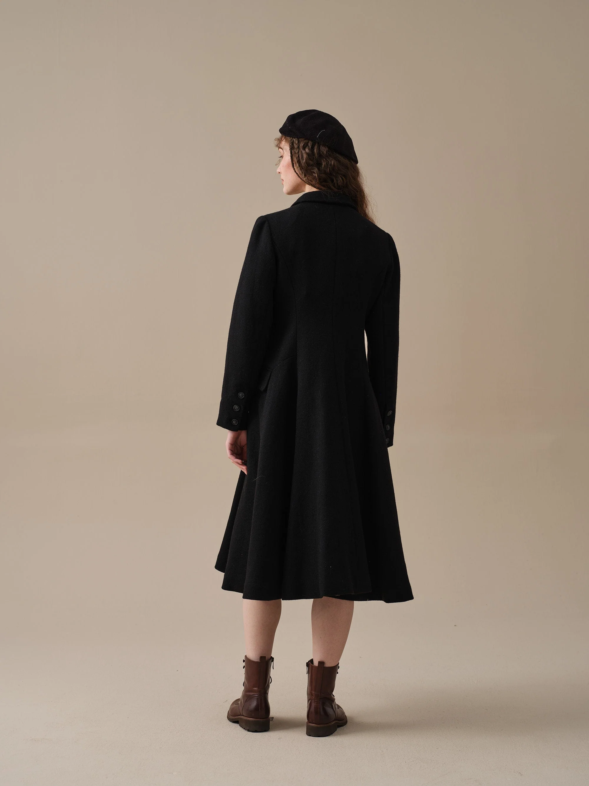 The Roman Holiday 17 | 100% wool classic coat - Image 7