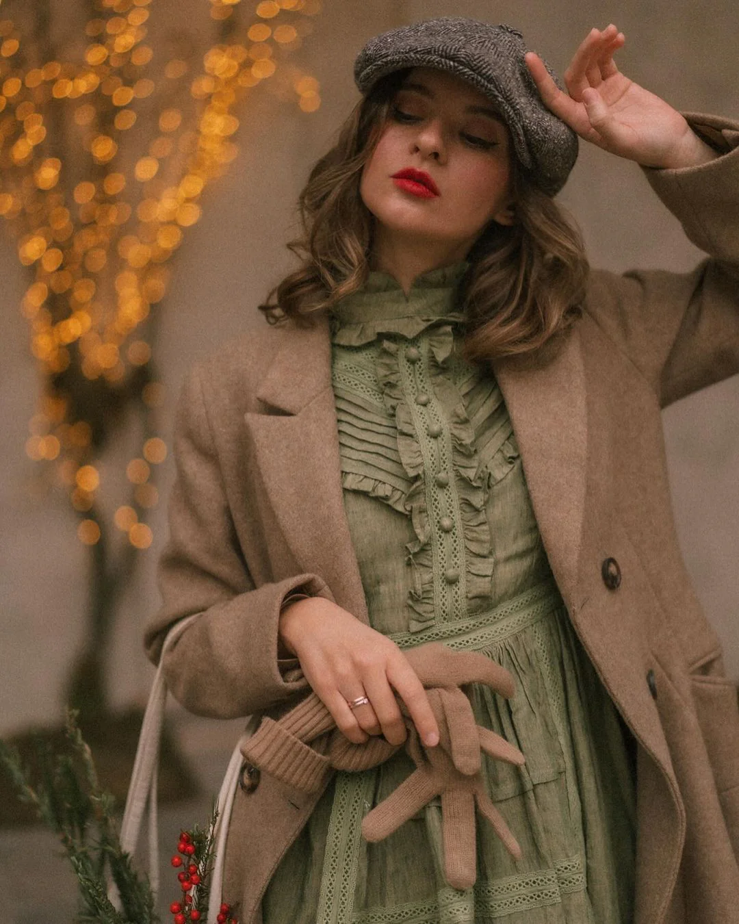 The Roman Holiday 17 | 100% wool classic coat - Image 19