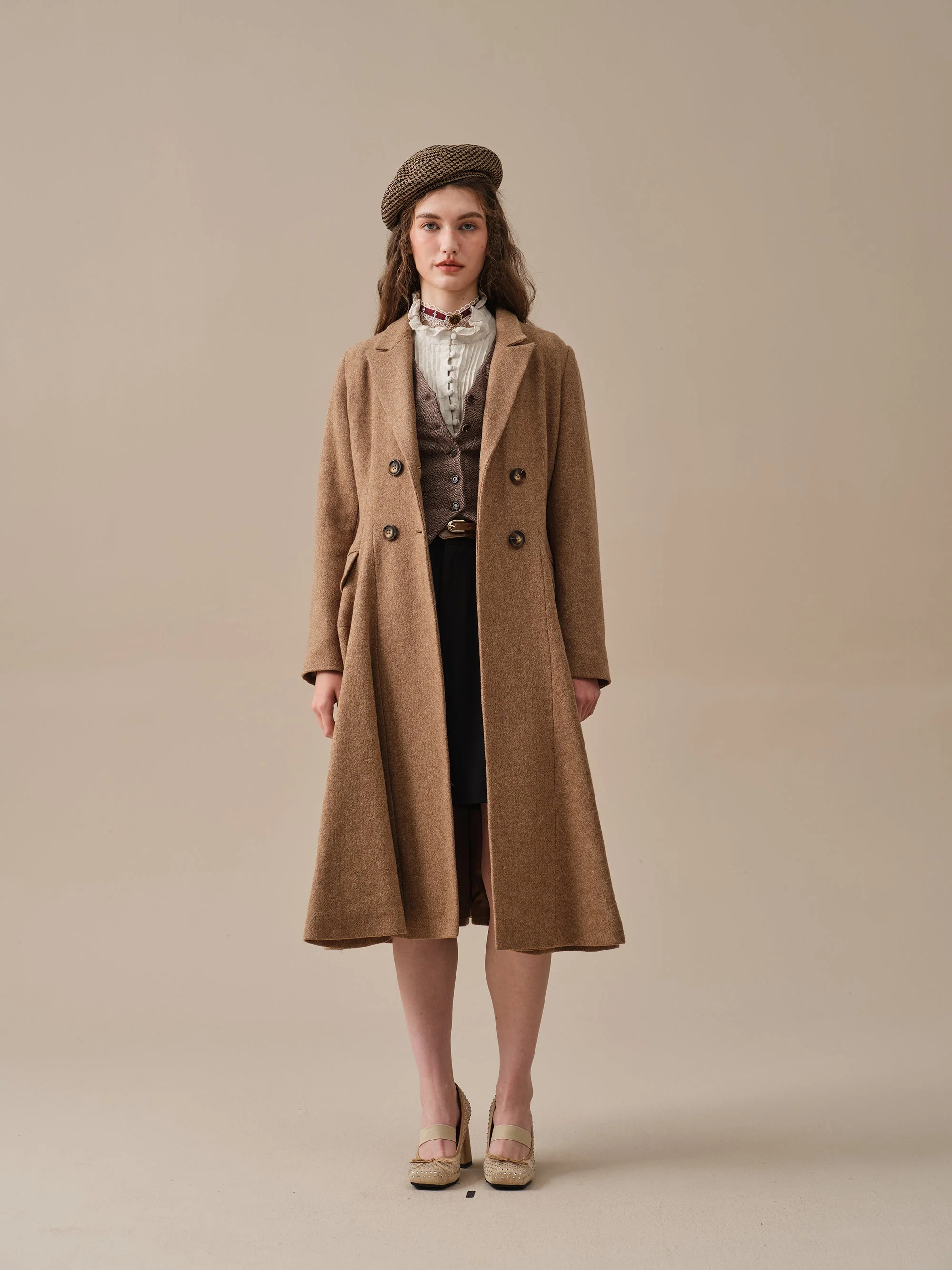 The Roman Holiday 17 | 100% wool classic coat - Image 16