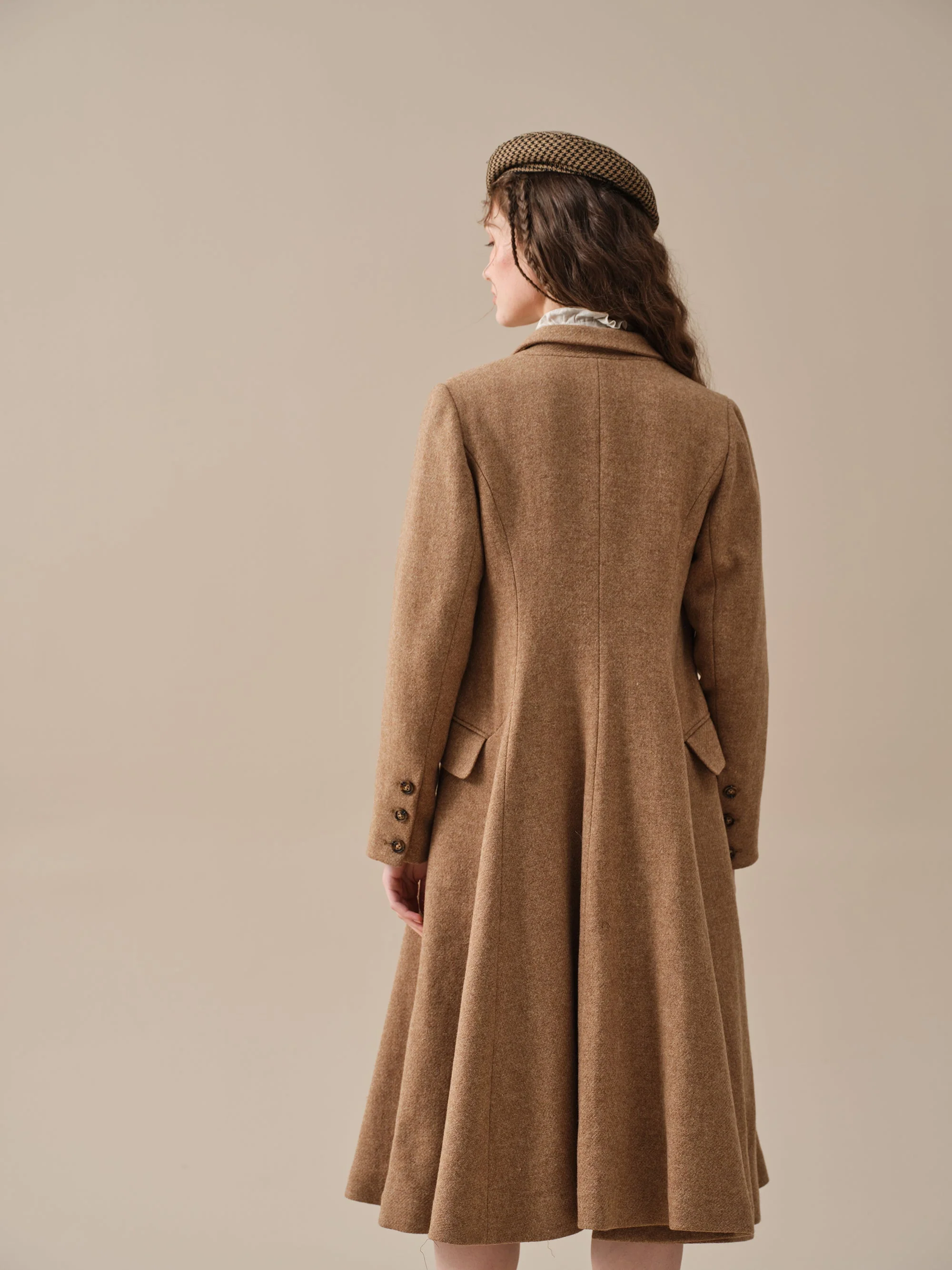 The Roman Holiday 17 | 100% wool classic coat - Image 26