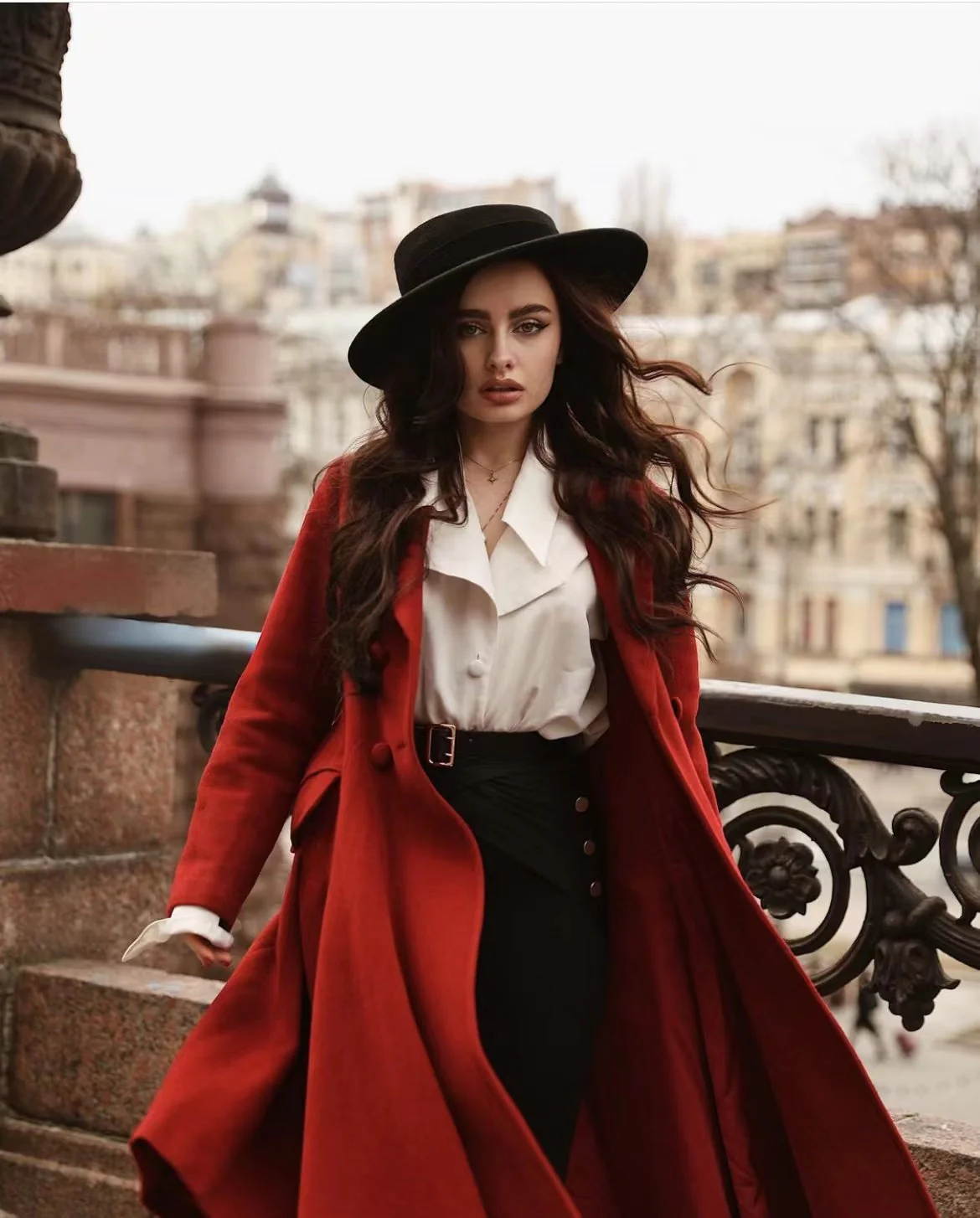The Roman Holiday 17 | 100% wool classic coat - Image 38