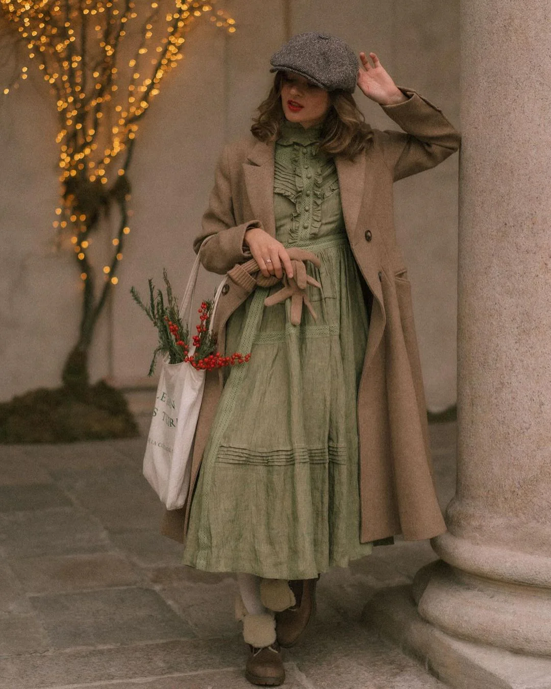 The Roman Holiday 17 | 100% wool classic coat - Image 8