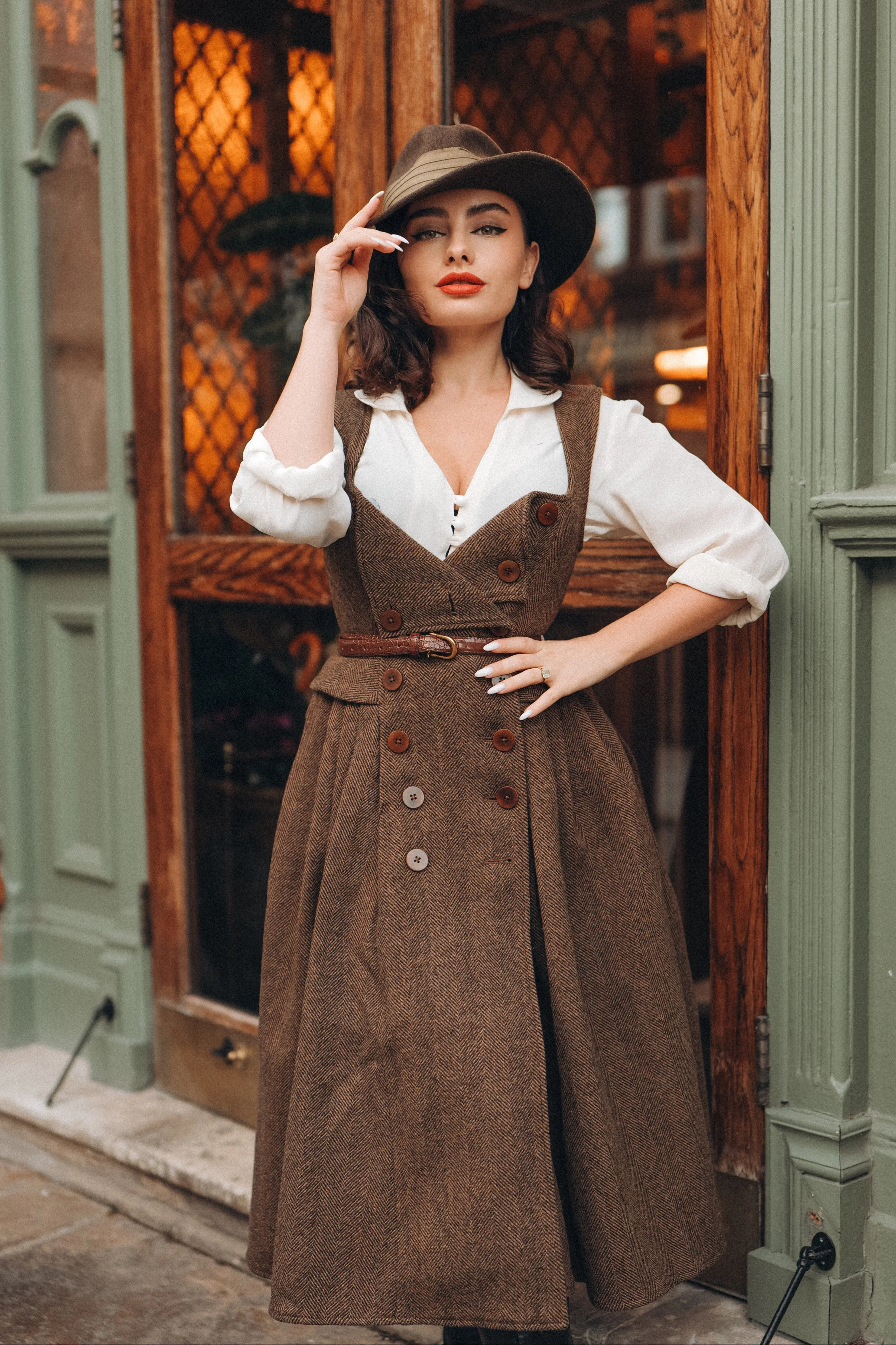 Emma 33 | 100% wool dress - Image 3