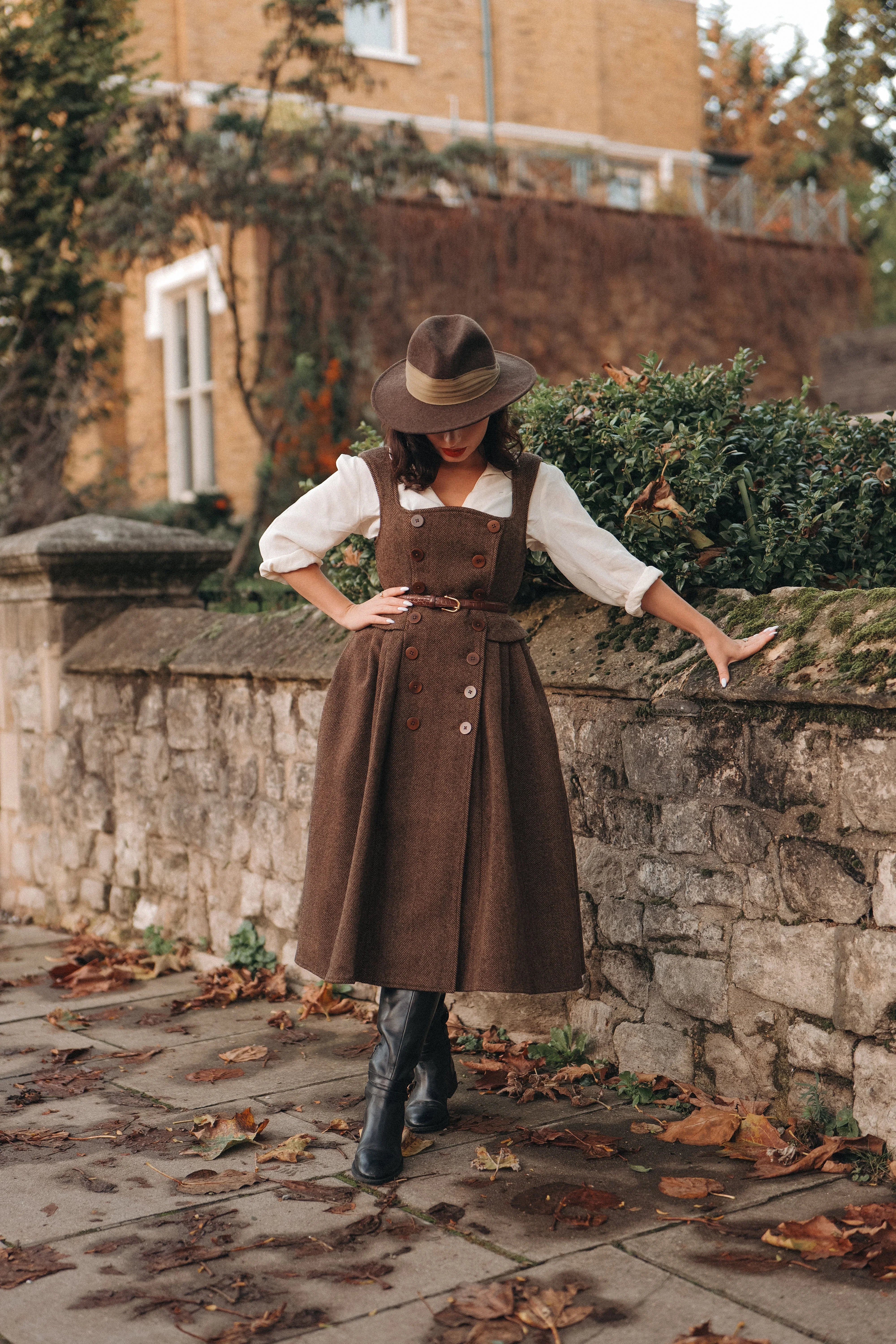 Emma 33 | 100% wool dress - Image 4