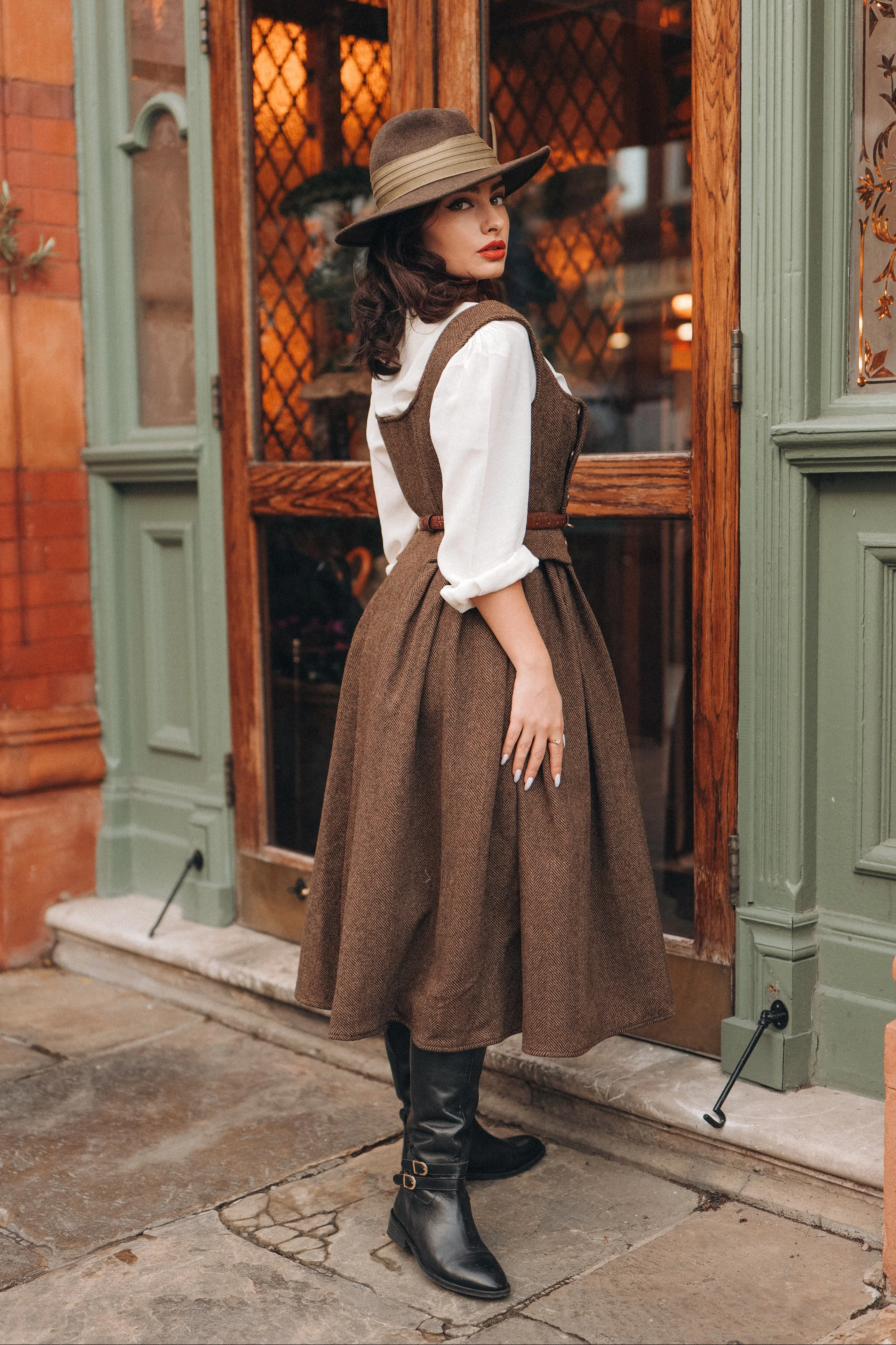 Emma 33 | 100% wool dress - Image 5