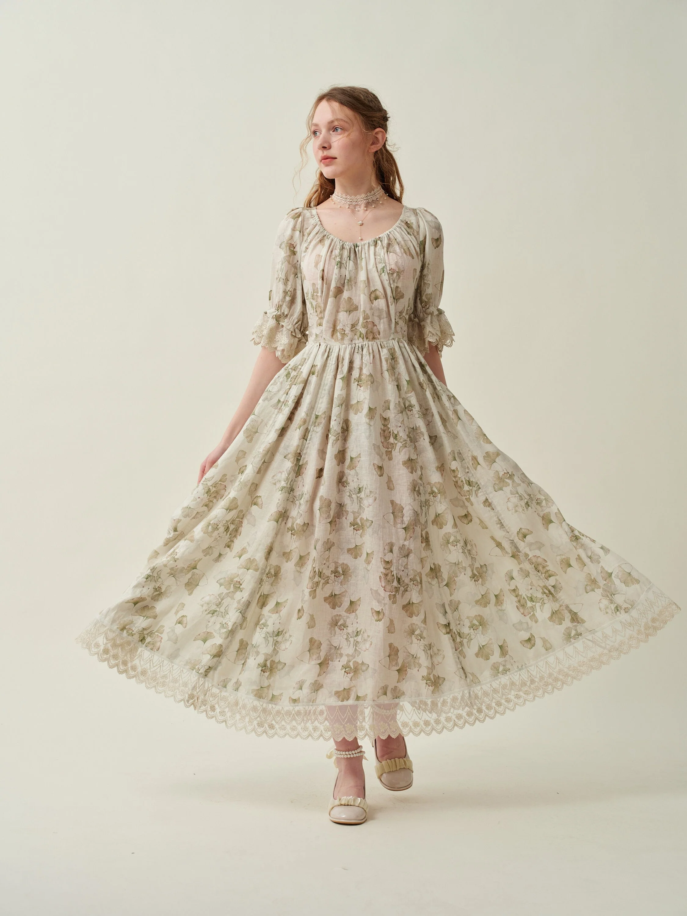 Elowen 27 | Lace velvet dress gown ( 2 way to wear ) - Image 23
