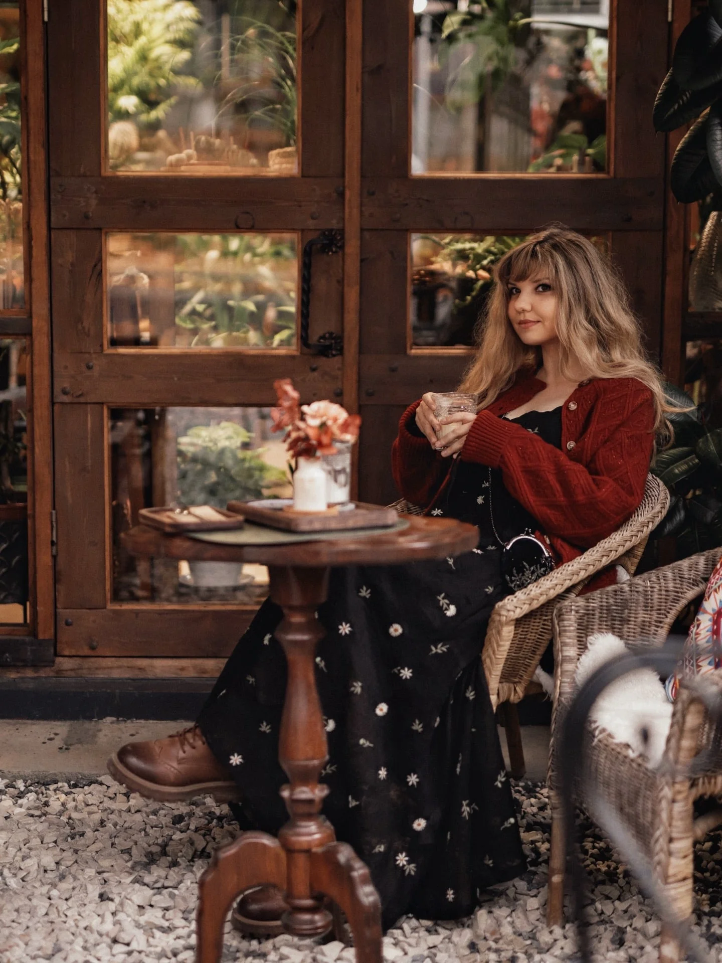 Phoenix 24 | Embroidery Daisy Linen Dress - Image 19