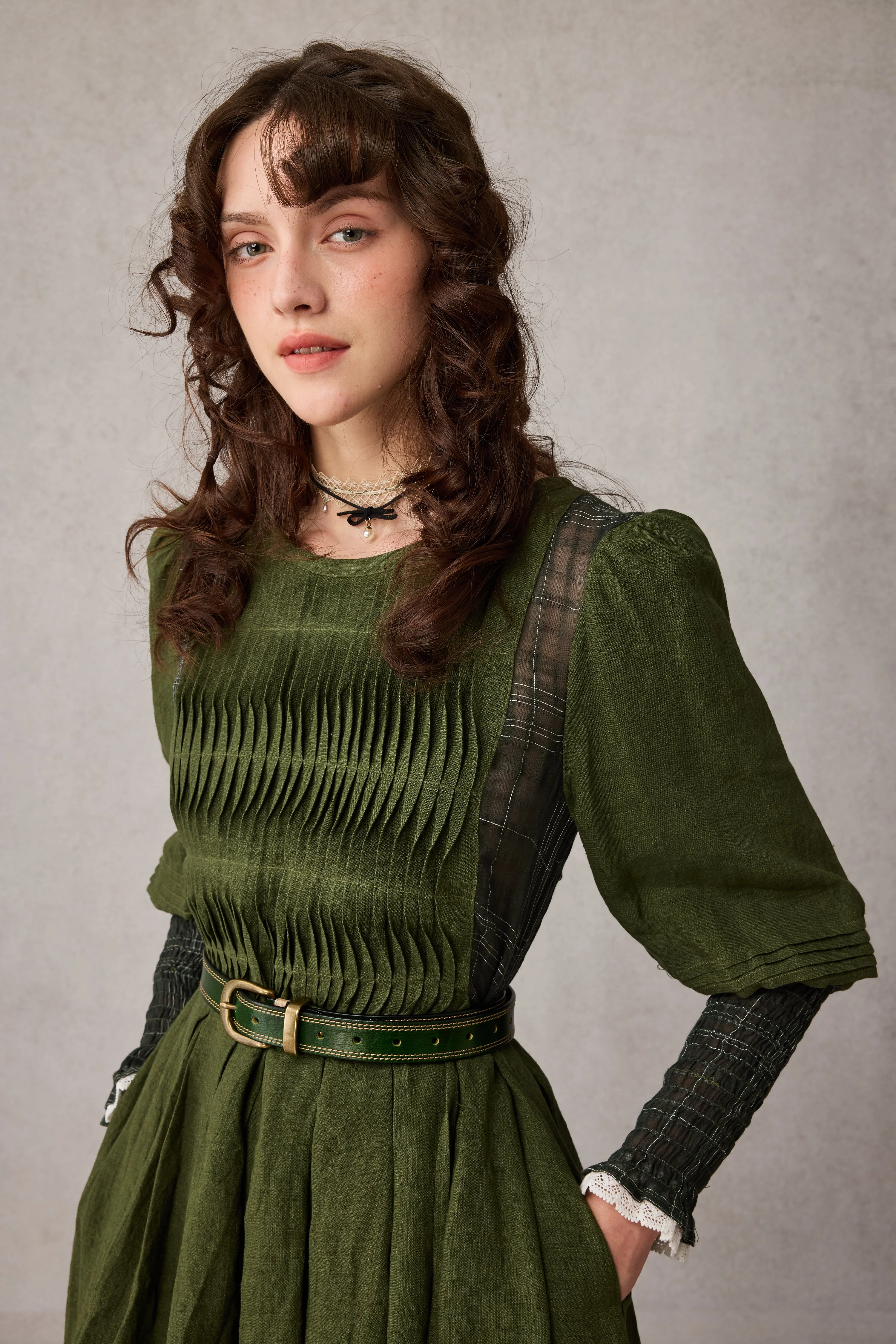 Forest Green Classic Belt - Image 4