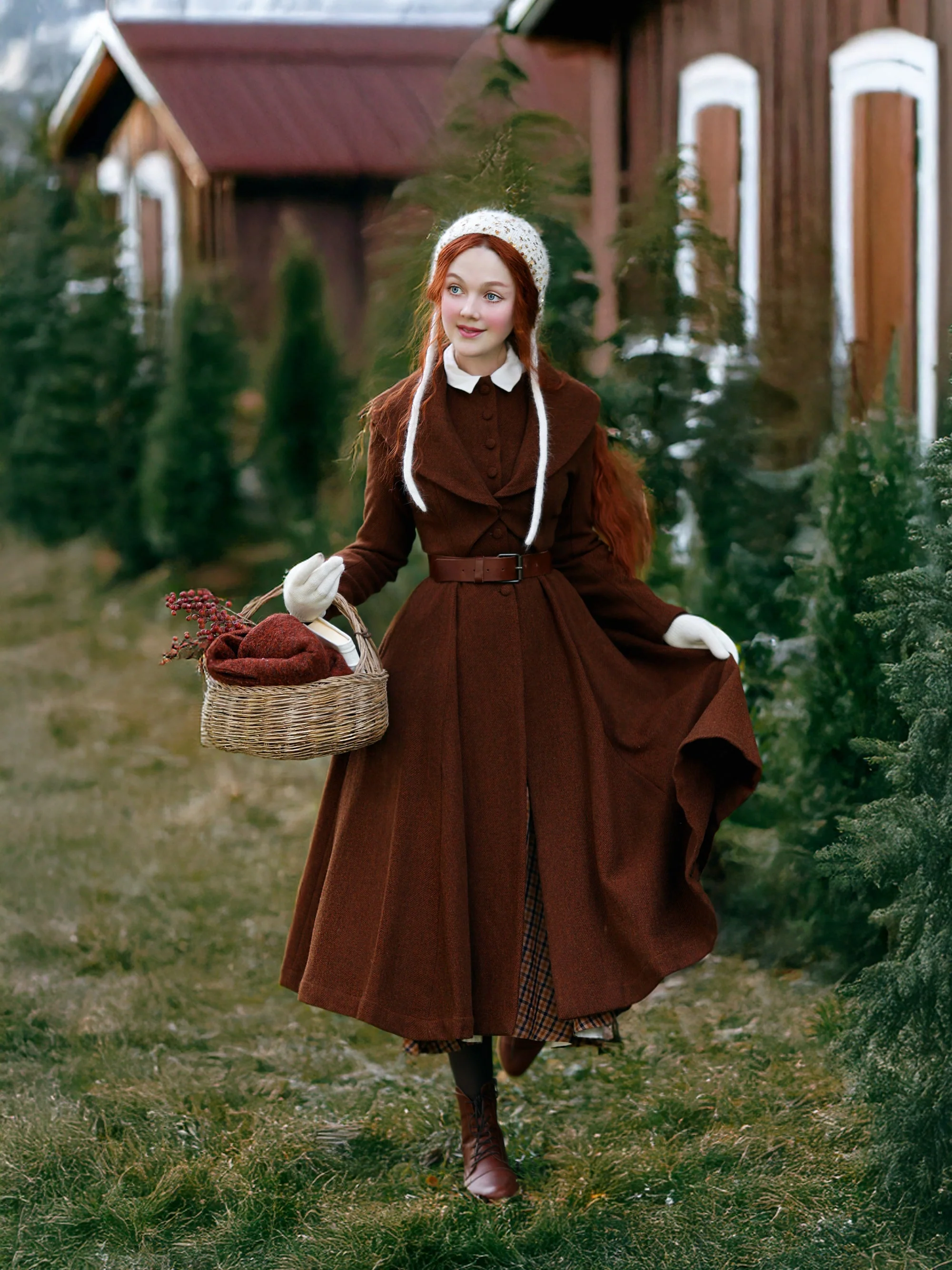 Gemma 17 | 100% wool victorian coat - Image 11