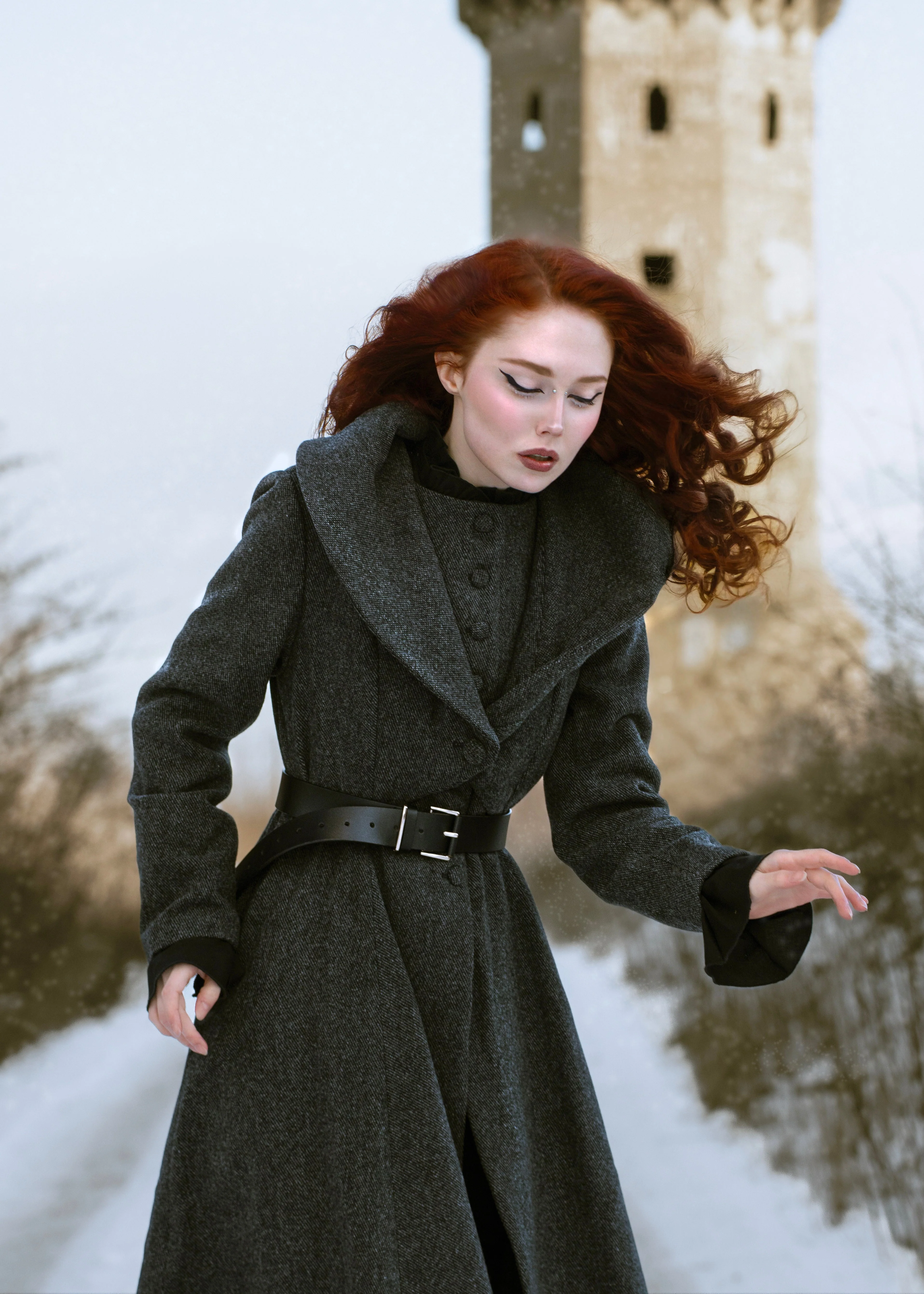 Gemma 17 | 100% wool victorian coat - Image 14