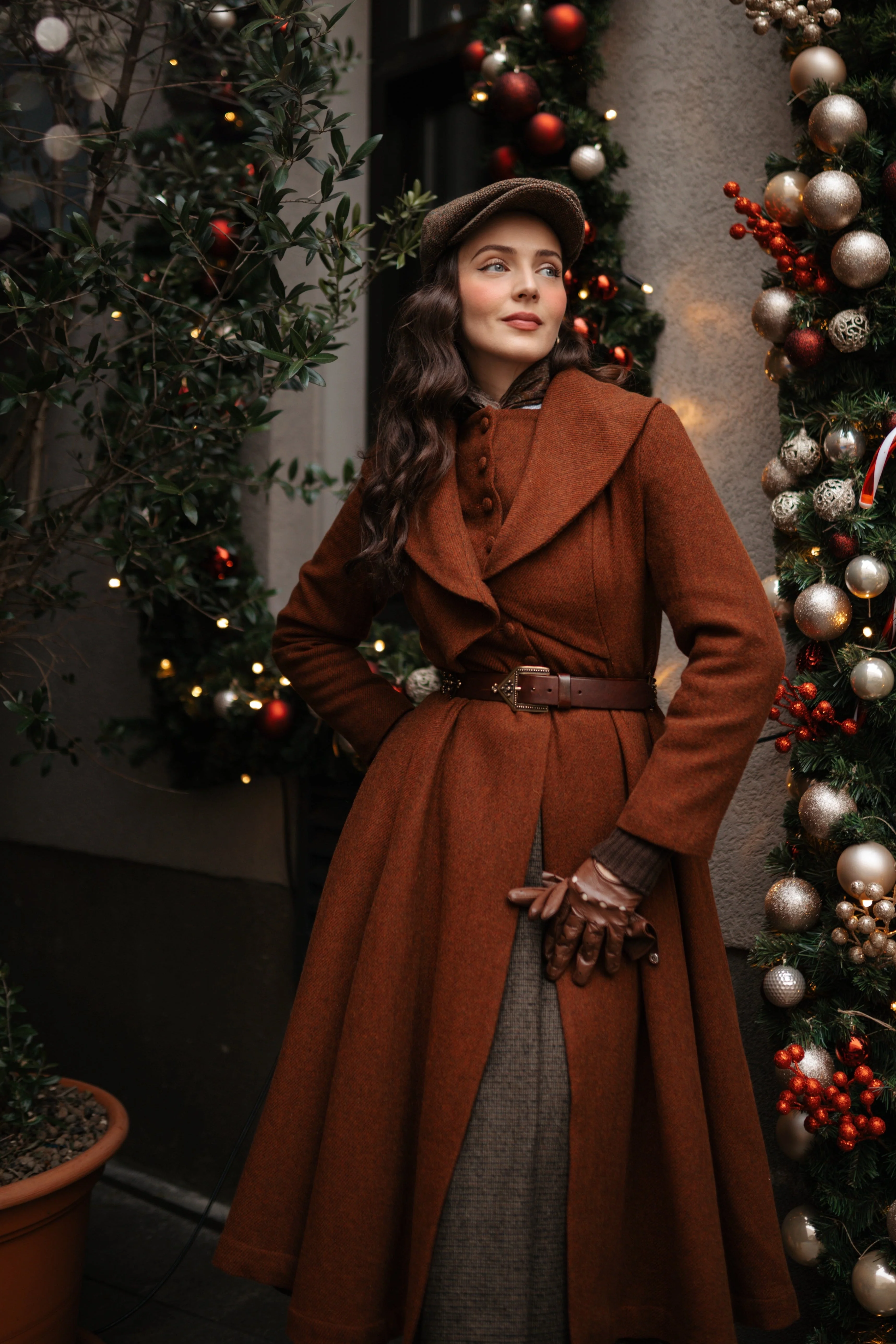 Gemma 17 | 100% wool victorian coat - Image 7