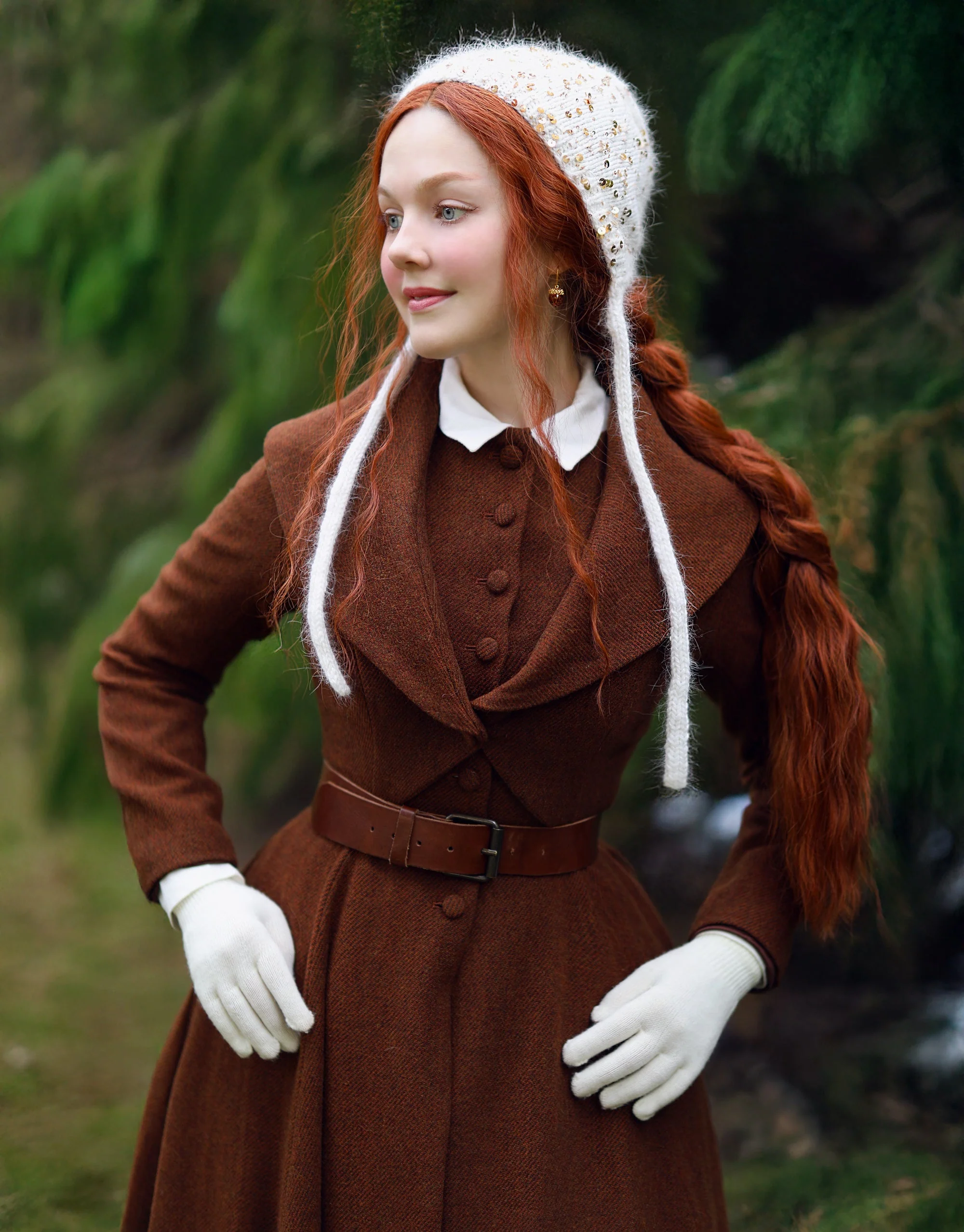 Gemma 17 | 100% wool victorian coat - Image 8