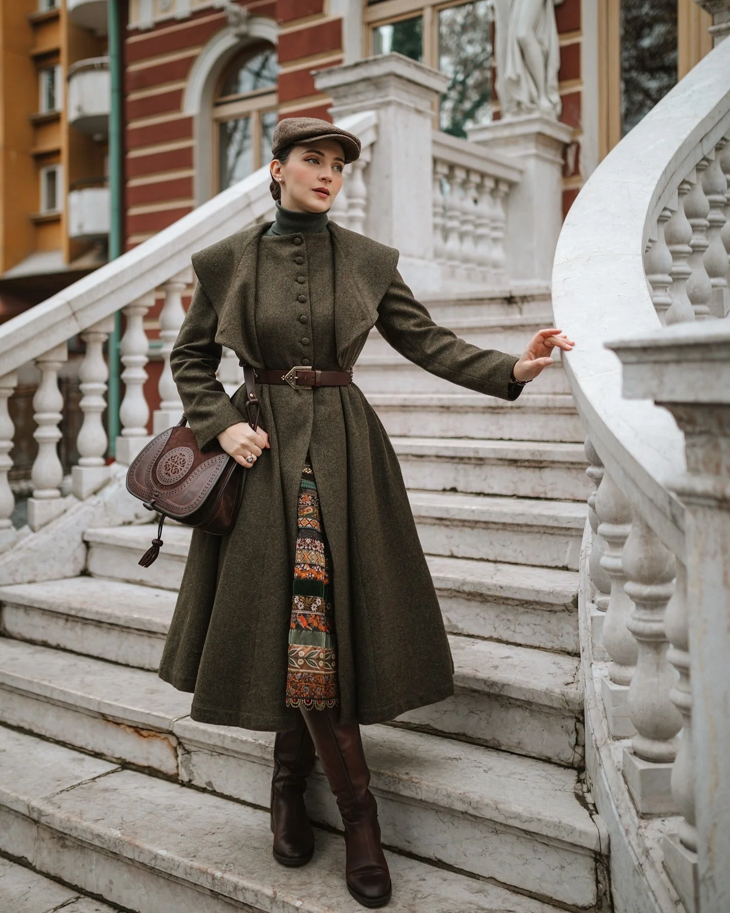 Gemma 17 | 100% wool victorian coat - Image 15