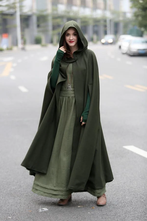 Outlander 2020 | 100% Wool Cloak Coat - Image 3