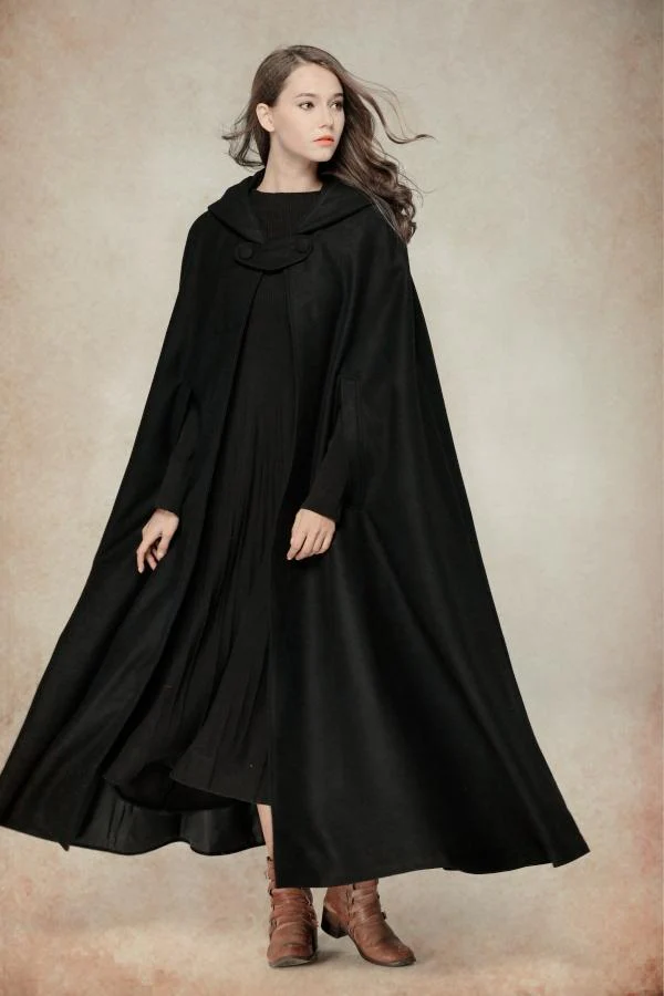 Outlander 2020 | 100% Wool Cloak Coat - Image 5