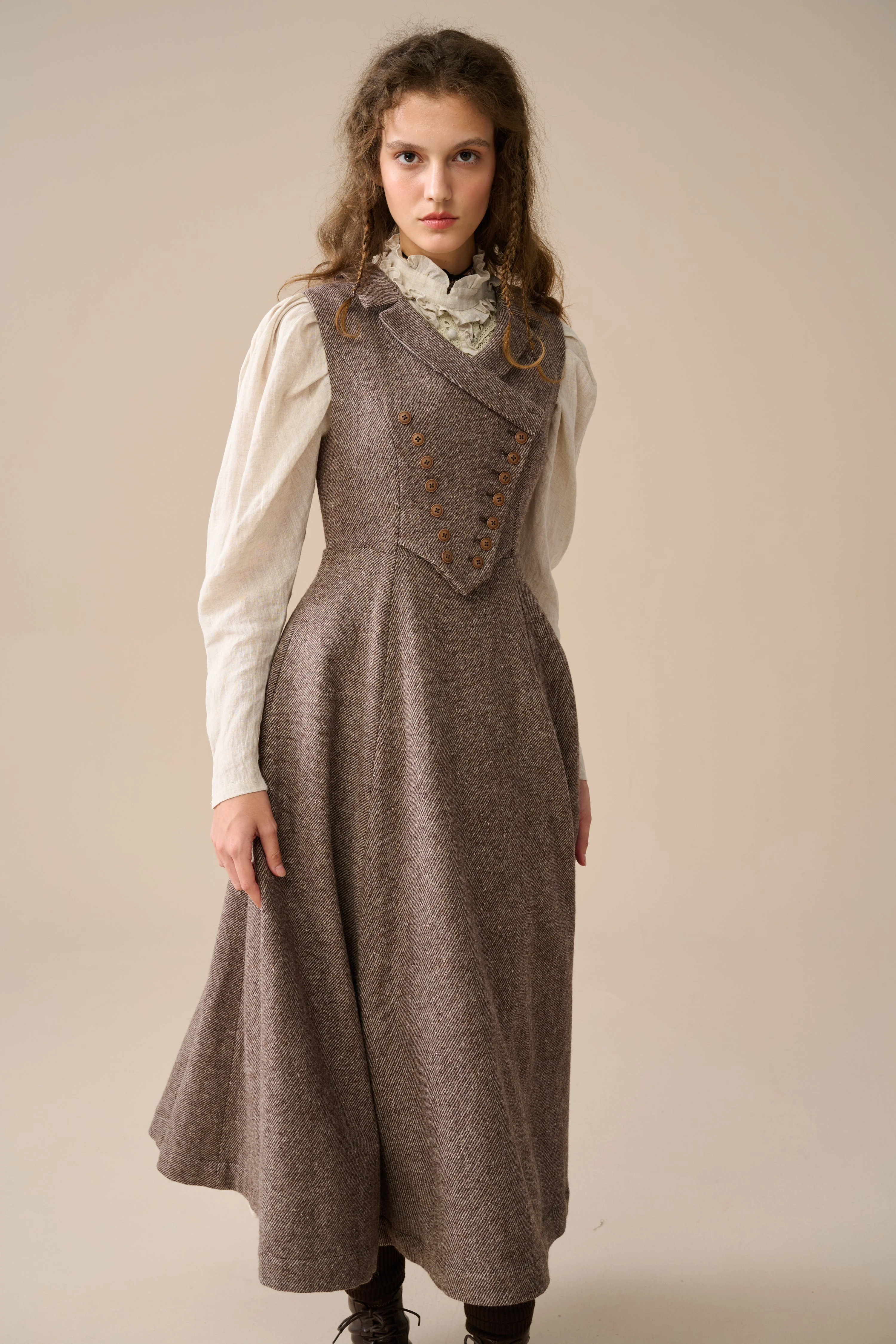 Helen 17| Vintage wool dress - Image 29