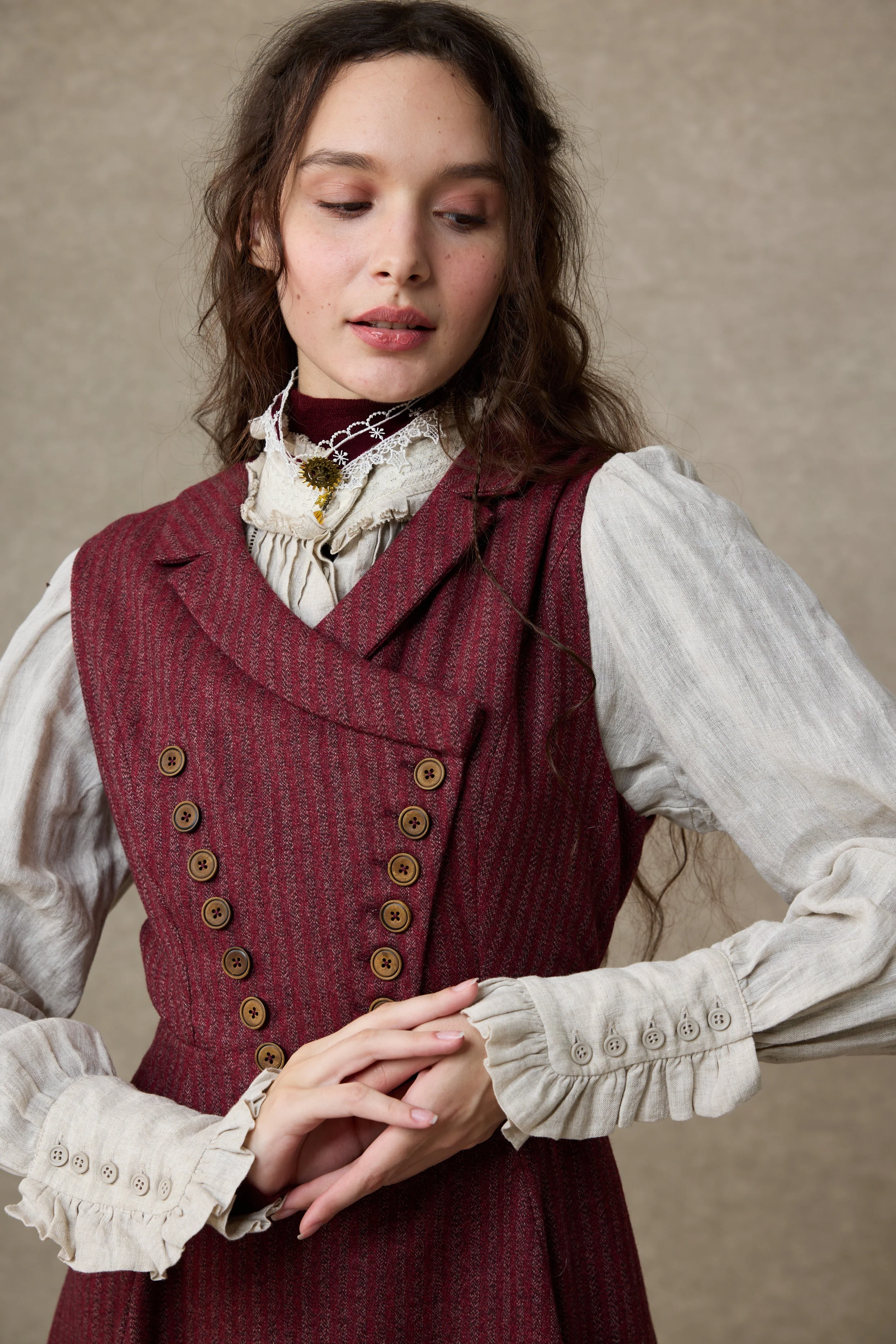 Helen 17| Vintage wool dress - Image 20