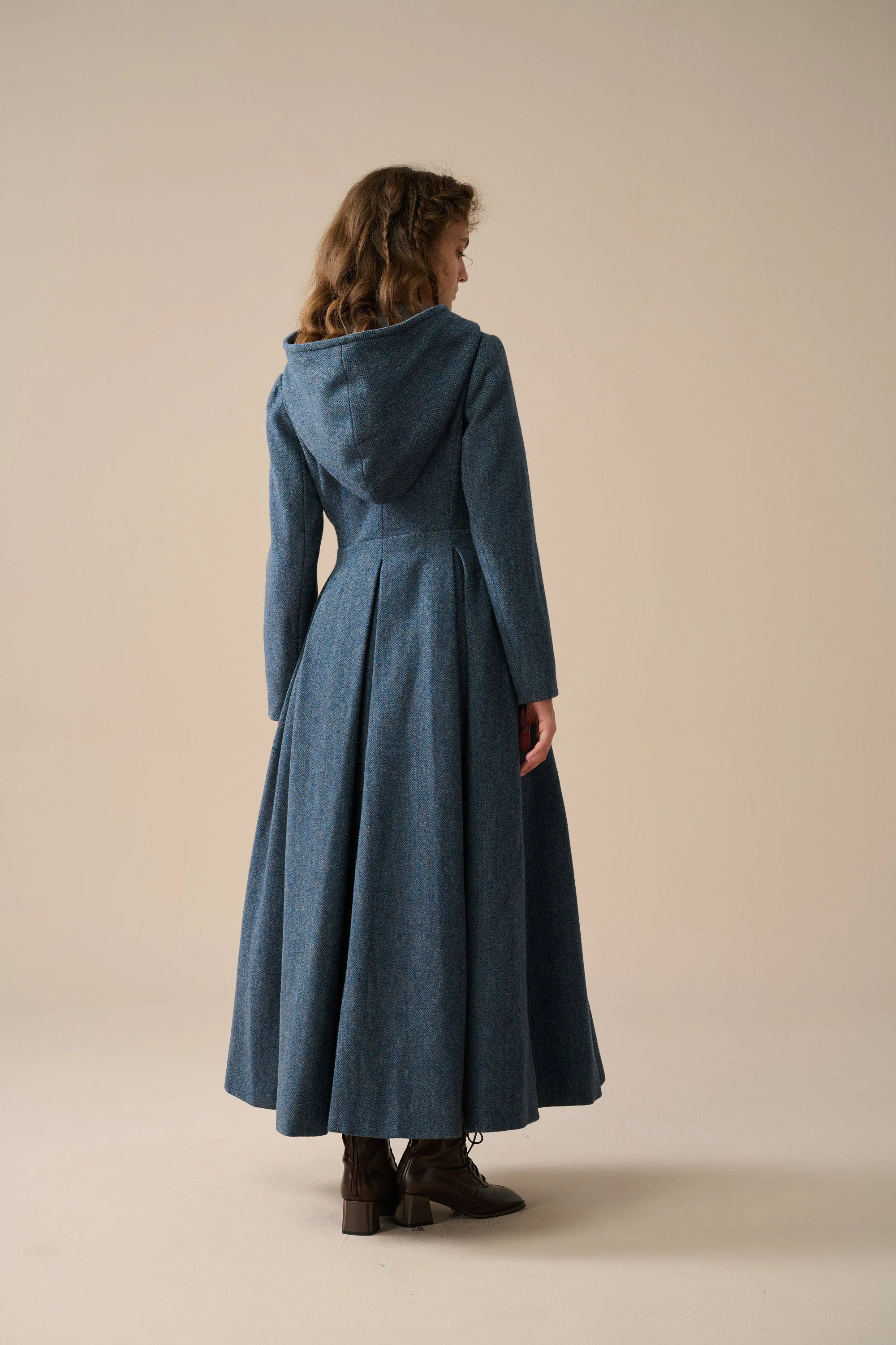 My Fair Lady 26 | Hooded Wool Coat - Image 22