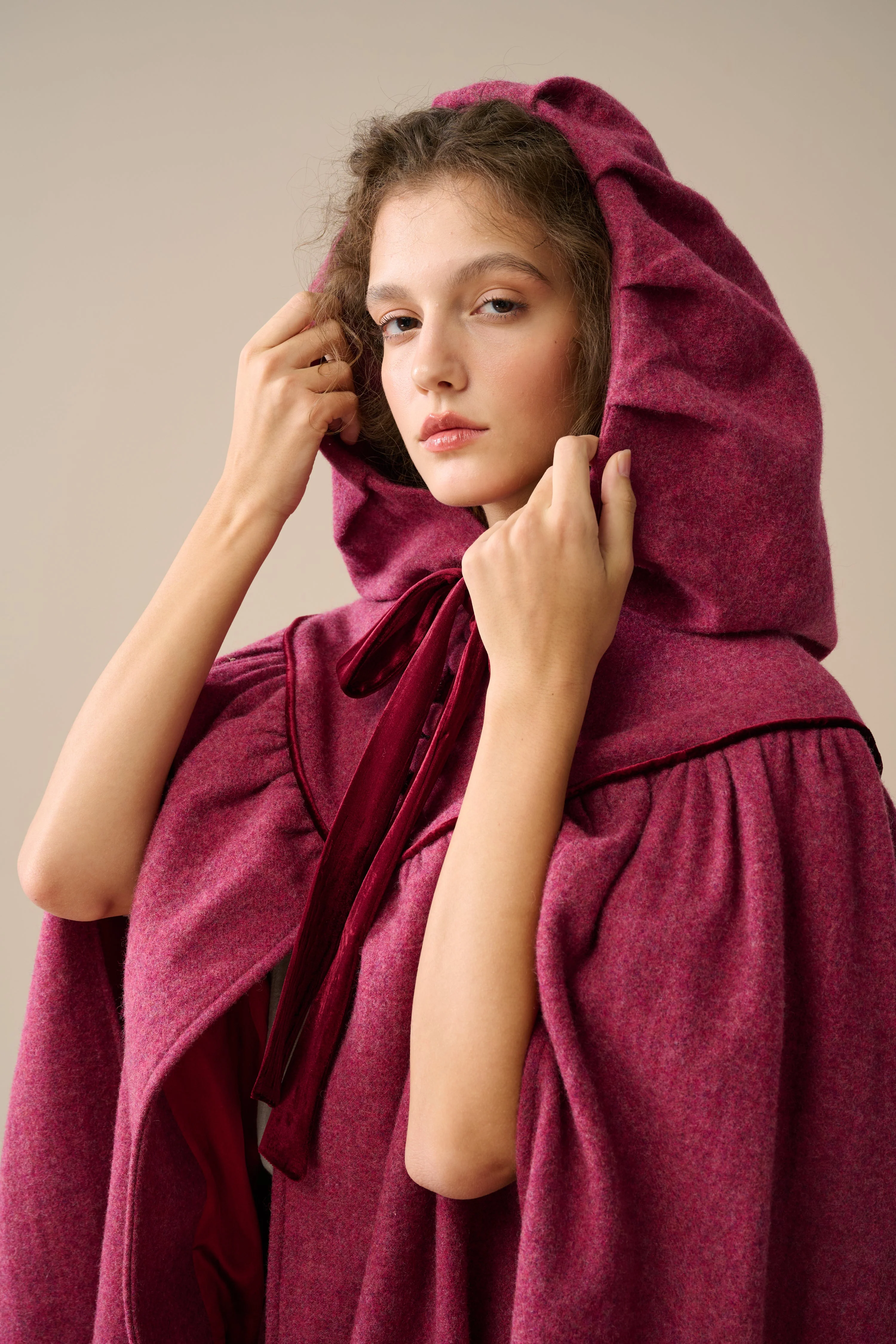Perfumer 33 | hooded wool cloak - Image 14