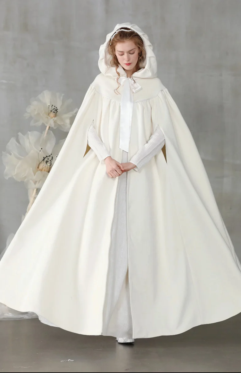 Perfumer 33 | hooded wool cloak - Image 17