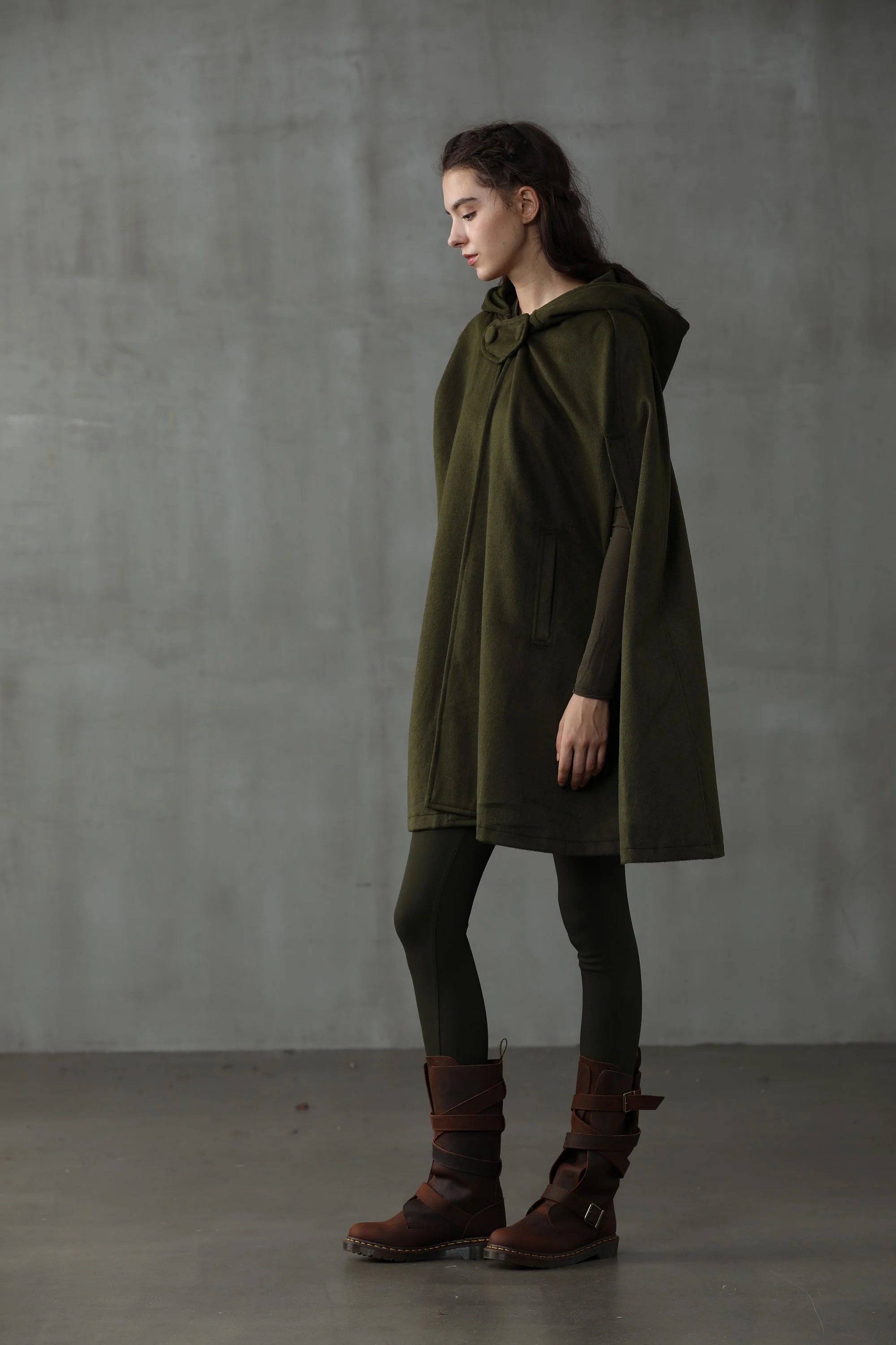 The New Yorker | Hooded Cashmere Cape - Image 10