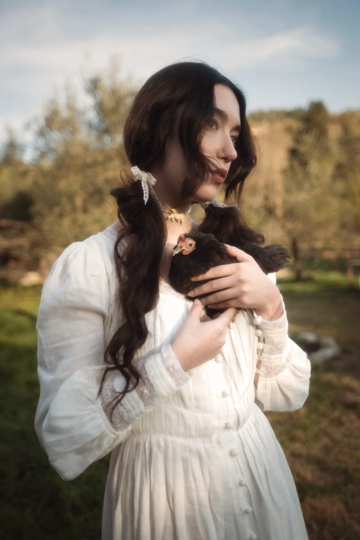 Josefina 19 | Dreamy Pleated Linen Dress Gown - Image 12