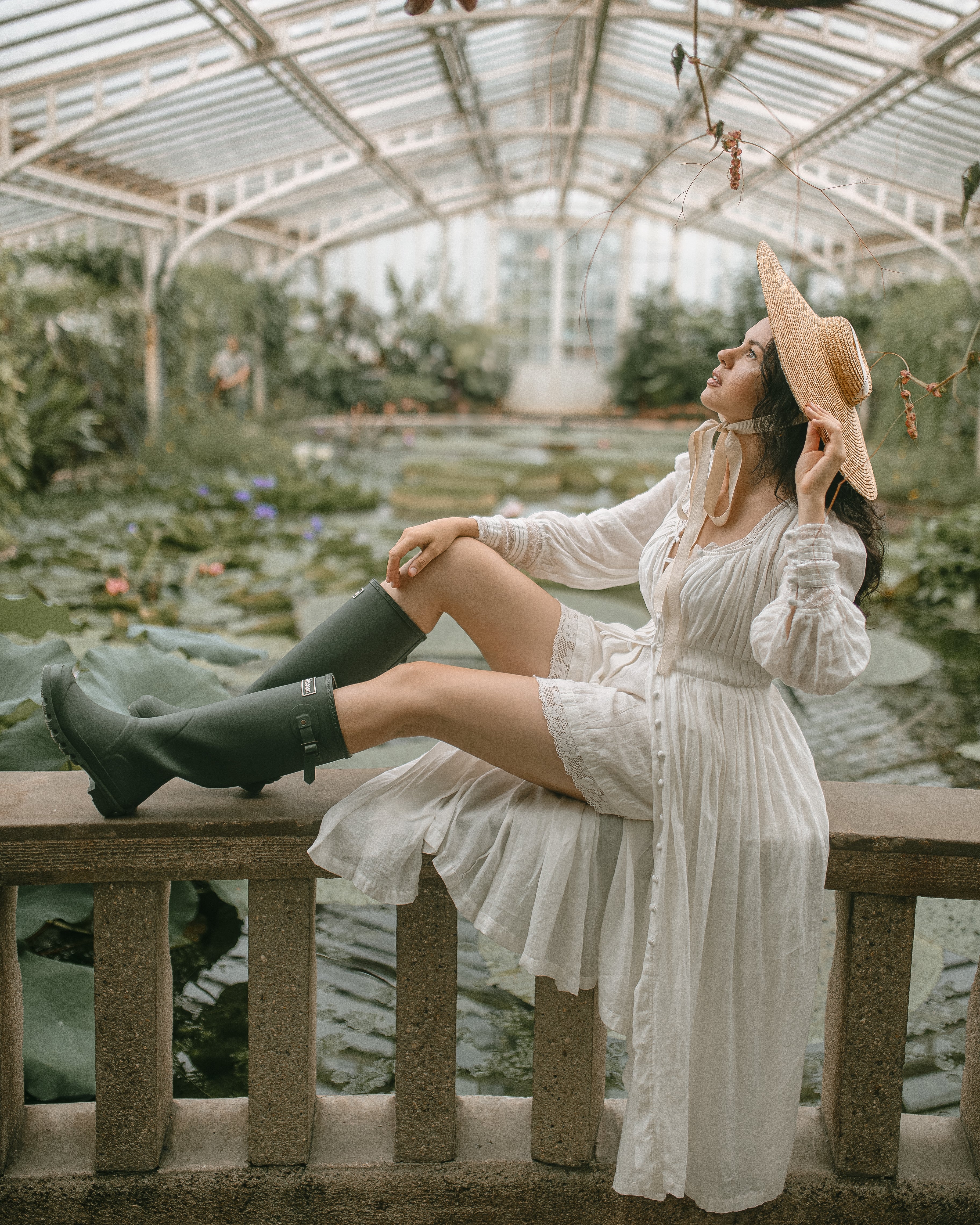 Josefina 19 | Dreamy Pleated Linen Dress Gown - Image 5