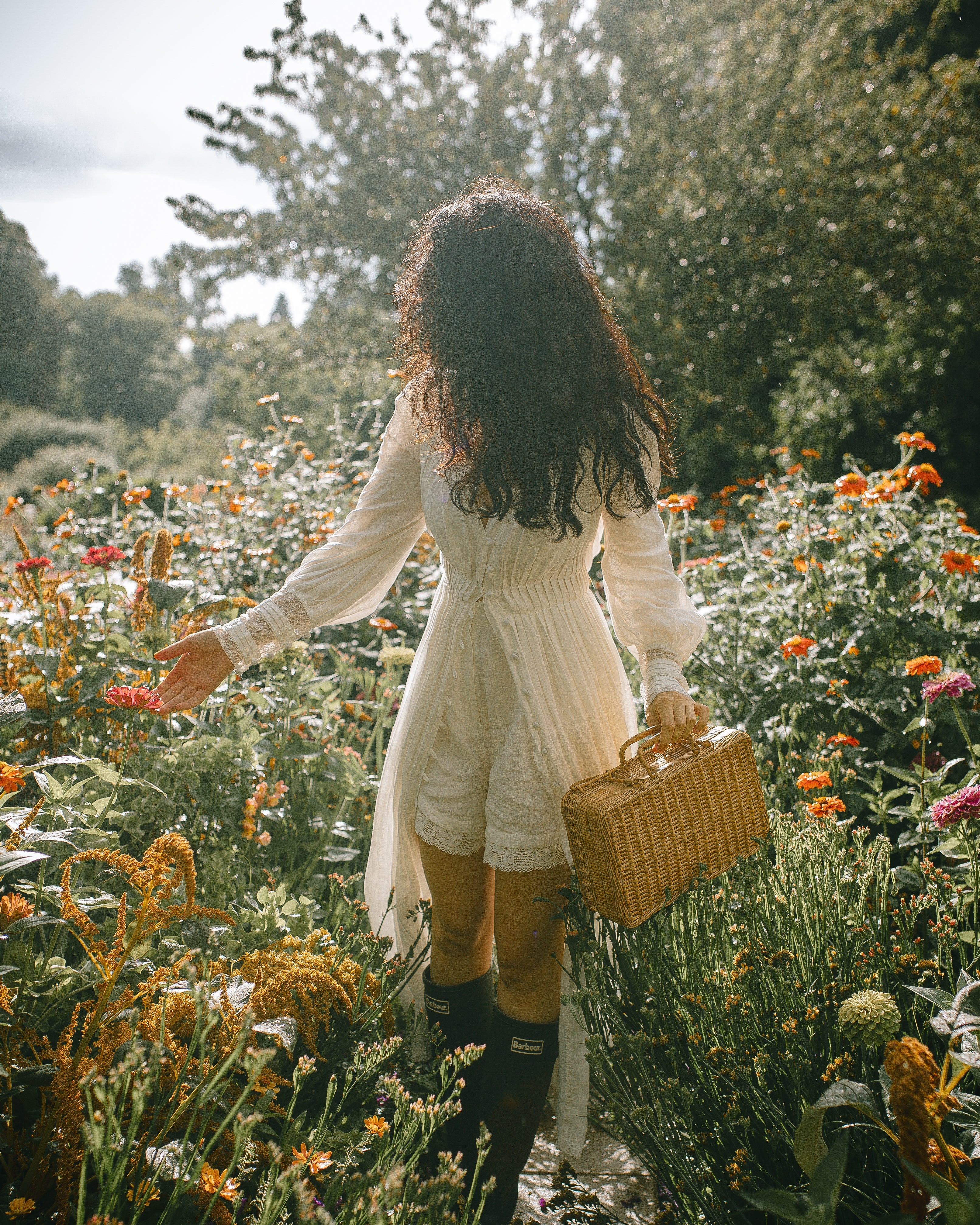 Josefina 19 | Dreamy Pleated Linen Dress Gown - Image 8