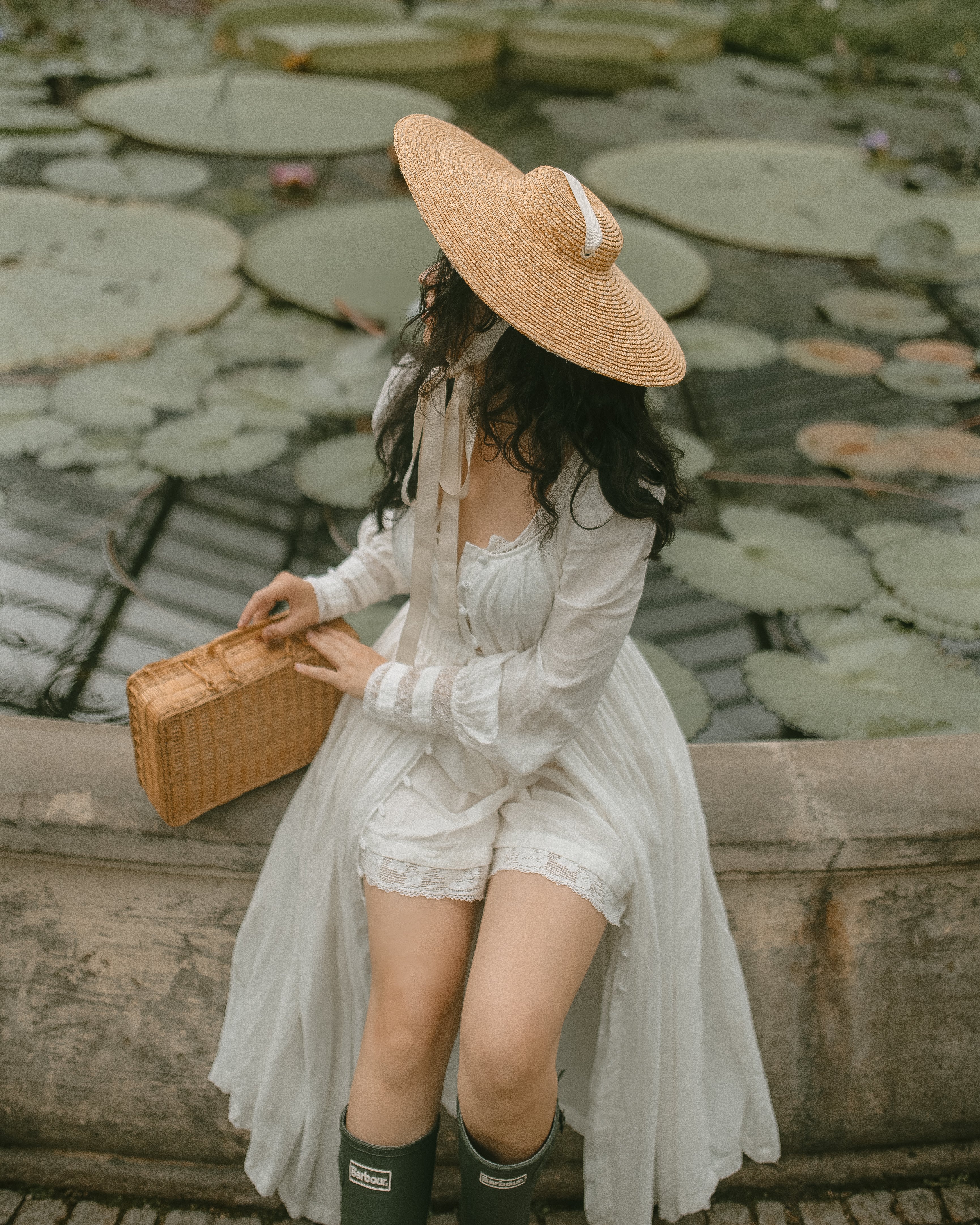 Josefina 19 | Dreamy Pleated Linen Dress Gown - Image 9