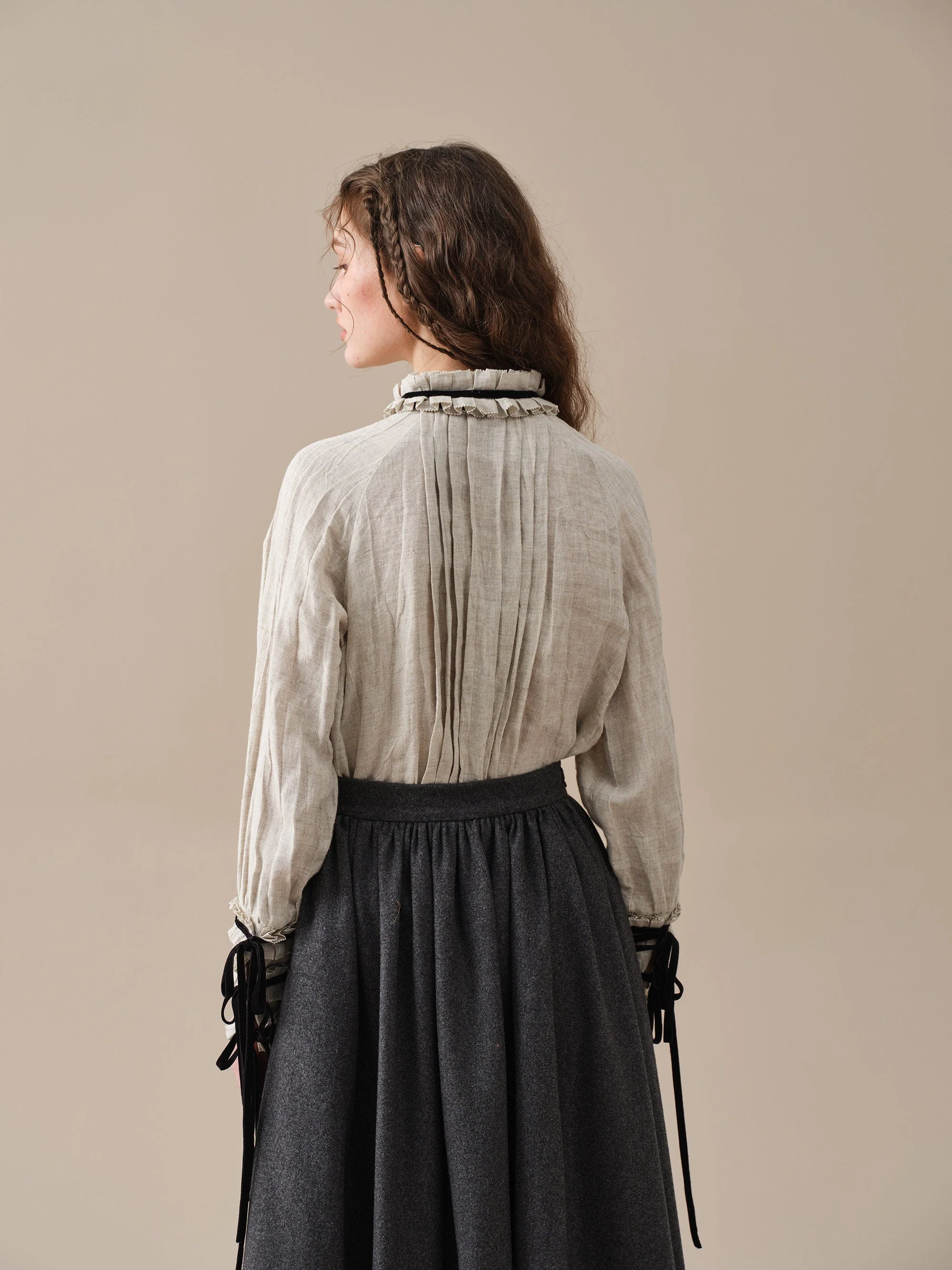 Ronan 19|longsleeved linen shirt - Image 10