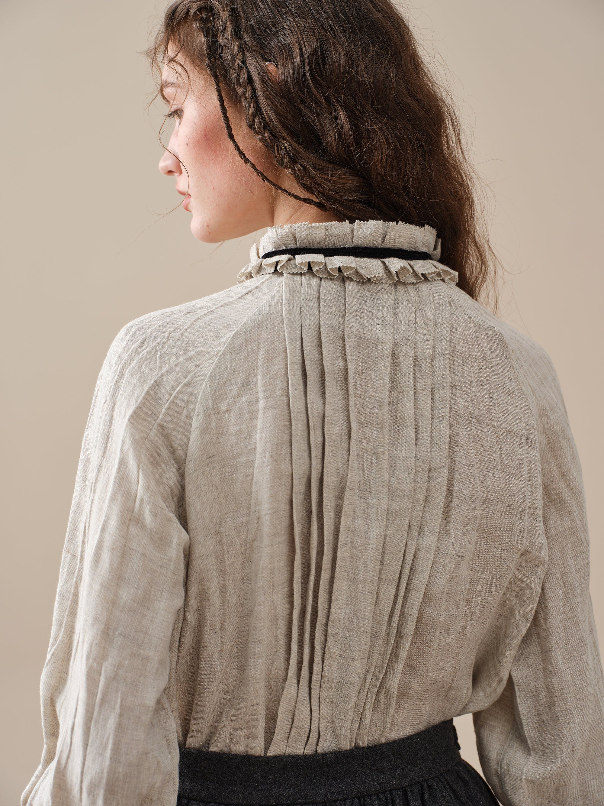 Ronan 19|longsleeved linen shirt - Image 6