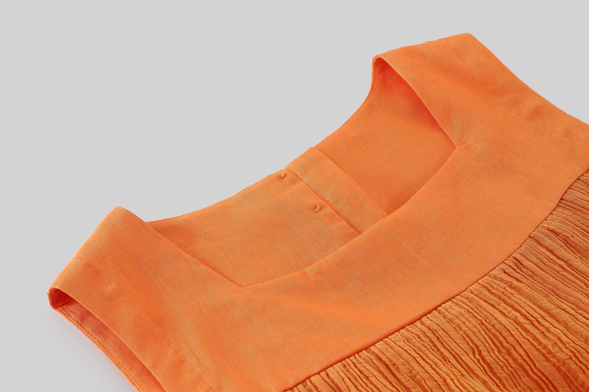 Mandarin Orange 44 |  sleeveless dress - Image 4