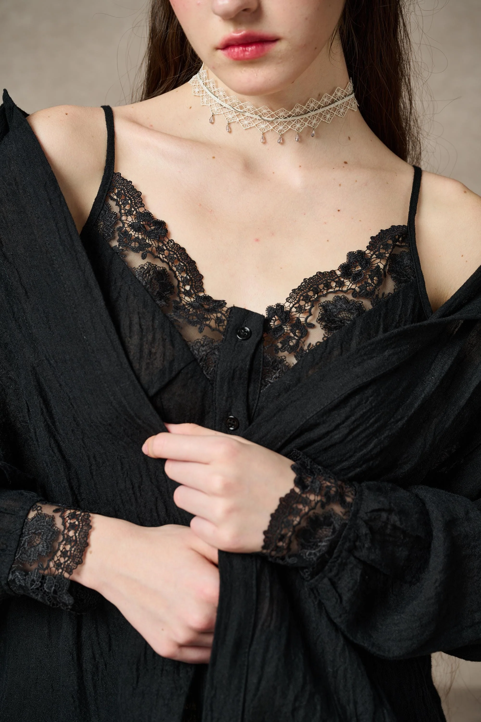 Tiffany 16 |Linen Layers Shirt - Image 10